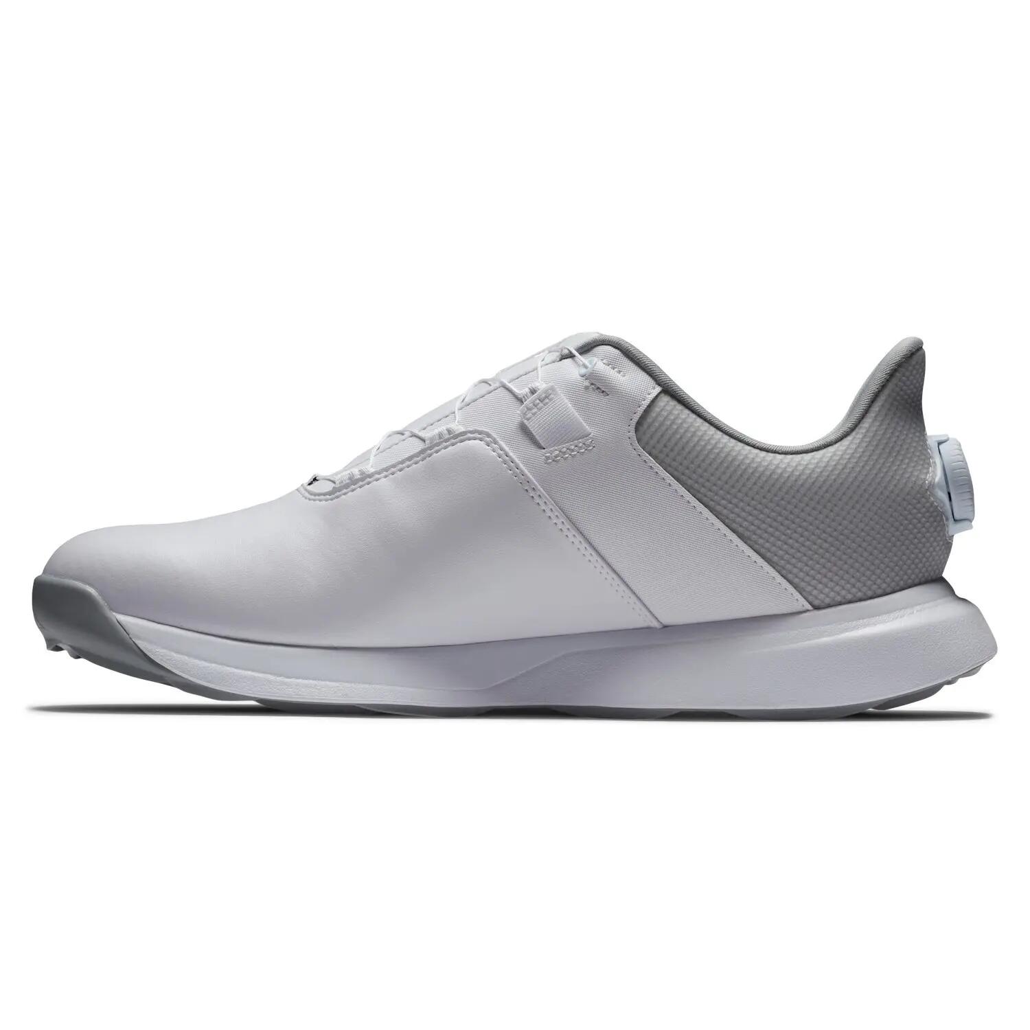 Scarpe da golf da uomo Footjoy Prolite Boa bianche 4/4