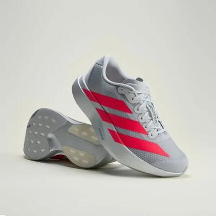 Chaussures de course adidas Adizero Evo SL Argent/Rouge