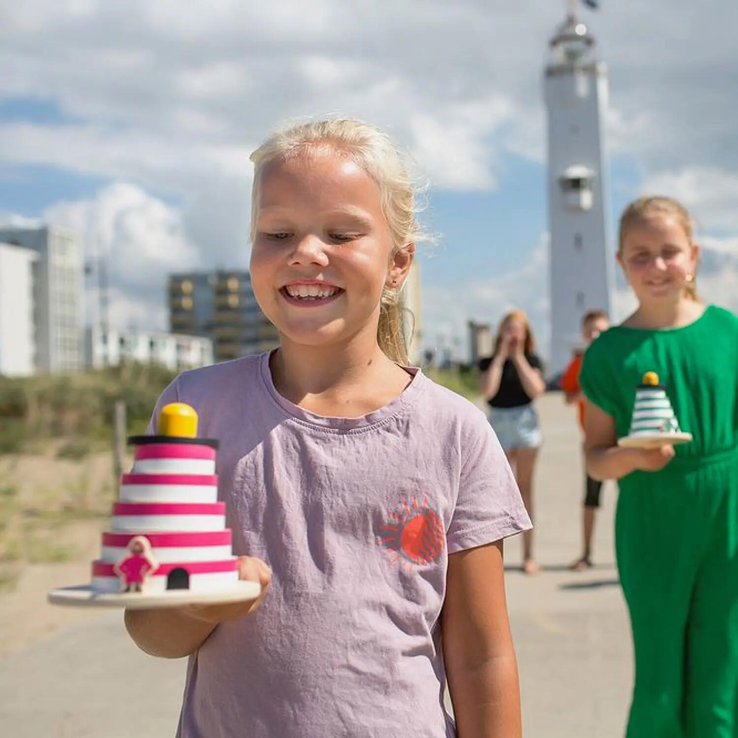 Geschicklichkeitsspiel Lighthouse Relay Fitnesstraining Unisex 5/5
