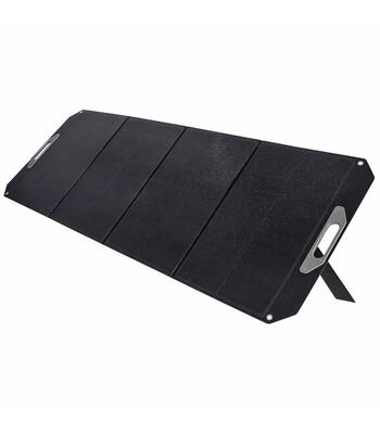 Pannello Solare Portatile Pieghevole 200W 18V Monocristallino Camper IP68 USB-C