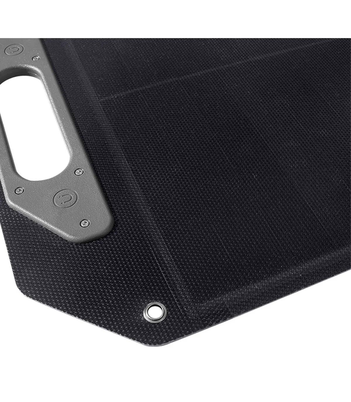 Painel Solar Dobrável 100W 18V Monocristalino IP68 USB-C Autocaravana Camping 11/15