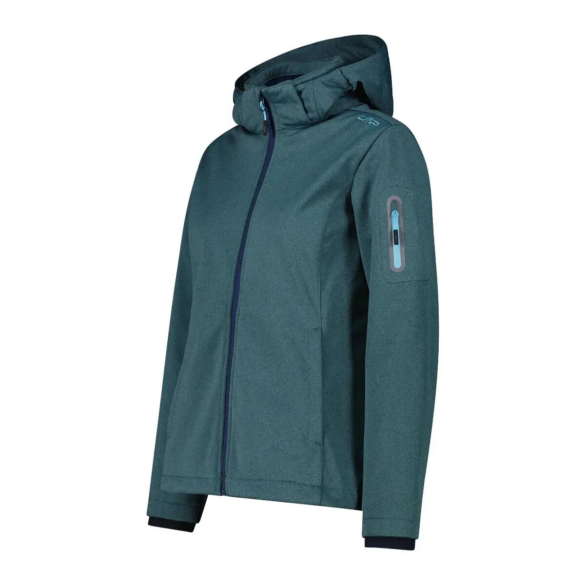 Chaqueta de senderismo con capucha para mujer CMP 3/3