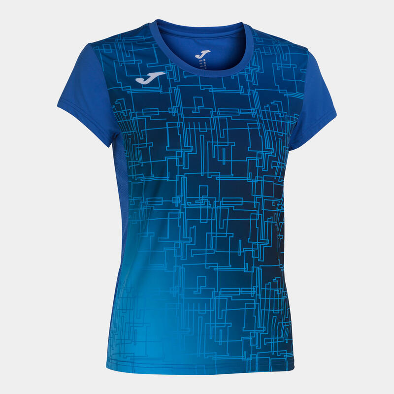 Maillot manches courtes Fille Joma Elite viii bleu roi