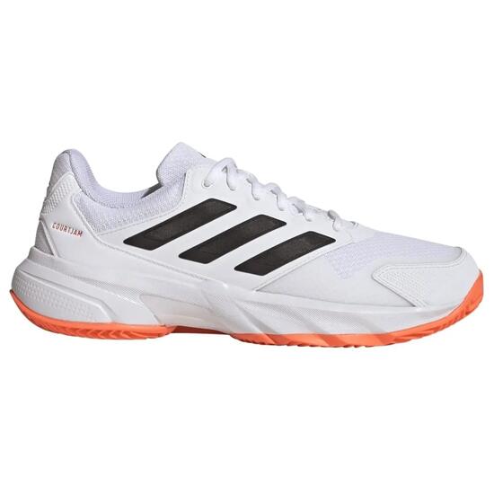 ADIDAS COURTJAM CONTROL 3 M Clay White/Orange SS26 (Zapatillas)