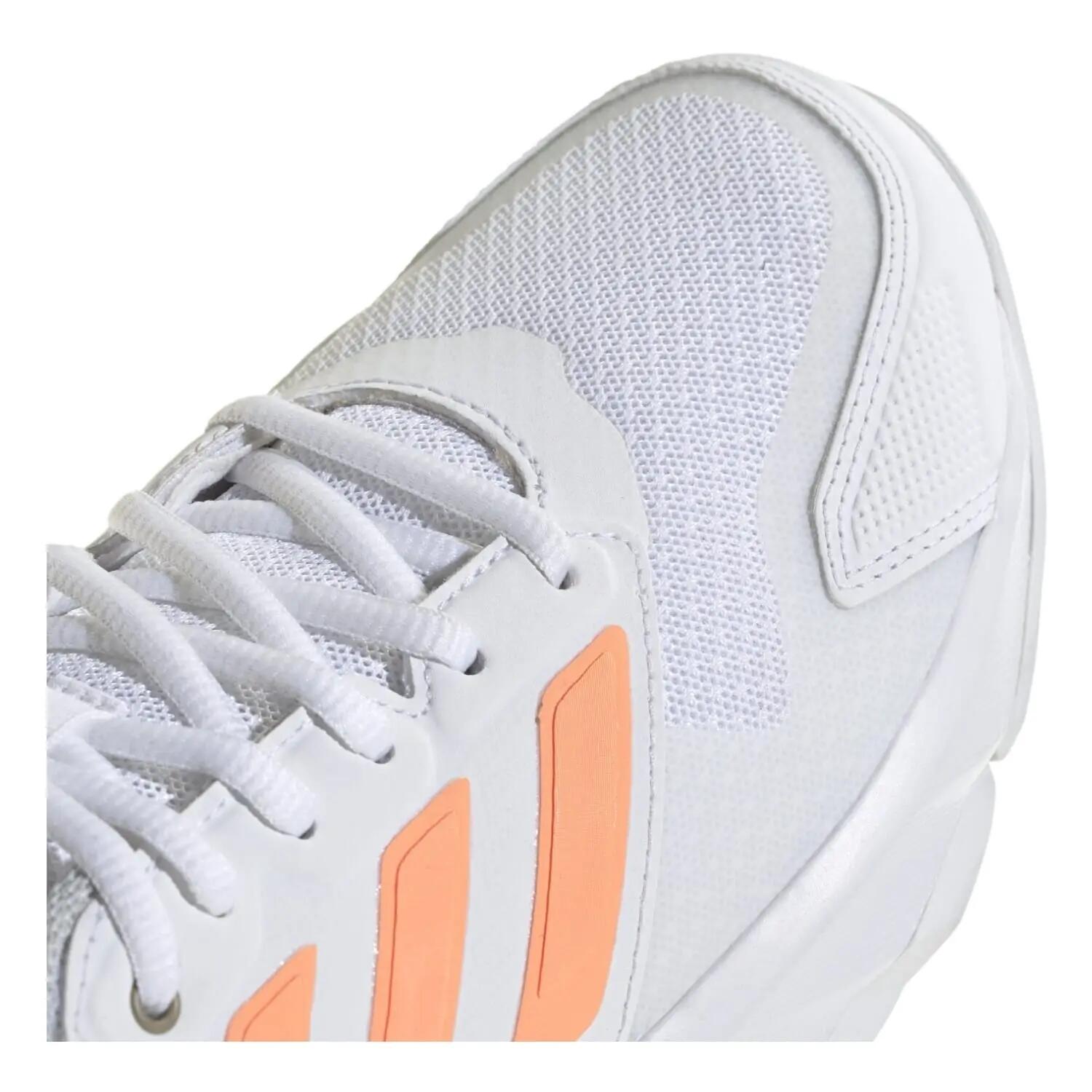 ADIDAS COURTJAM CONTROL 3 W White/Orange SS26 (Zapatillas) 7/8