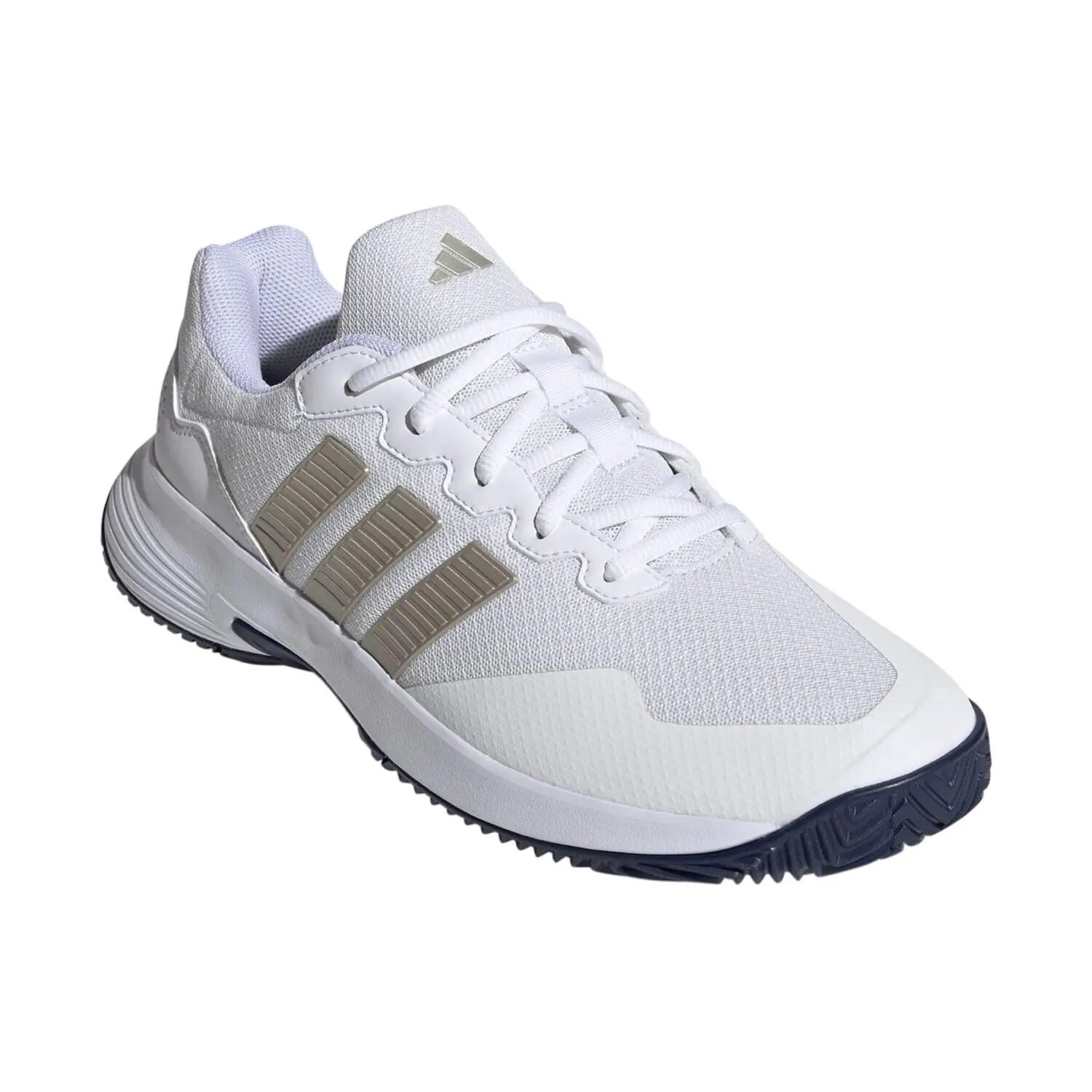 Adidas Gamecourt 2 Branco/prata Ki0782 5/8