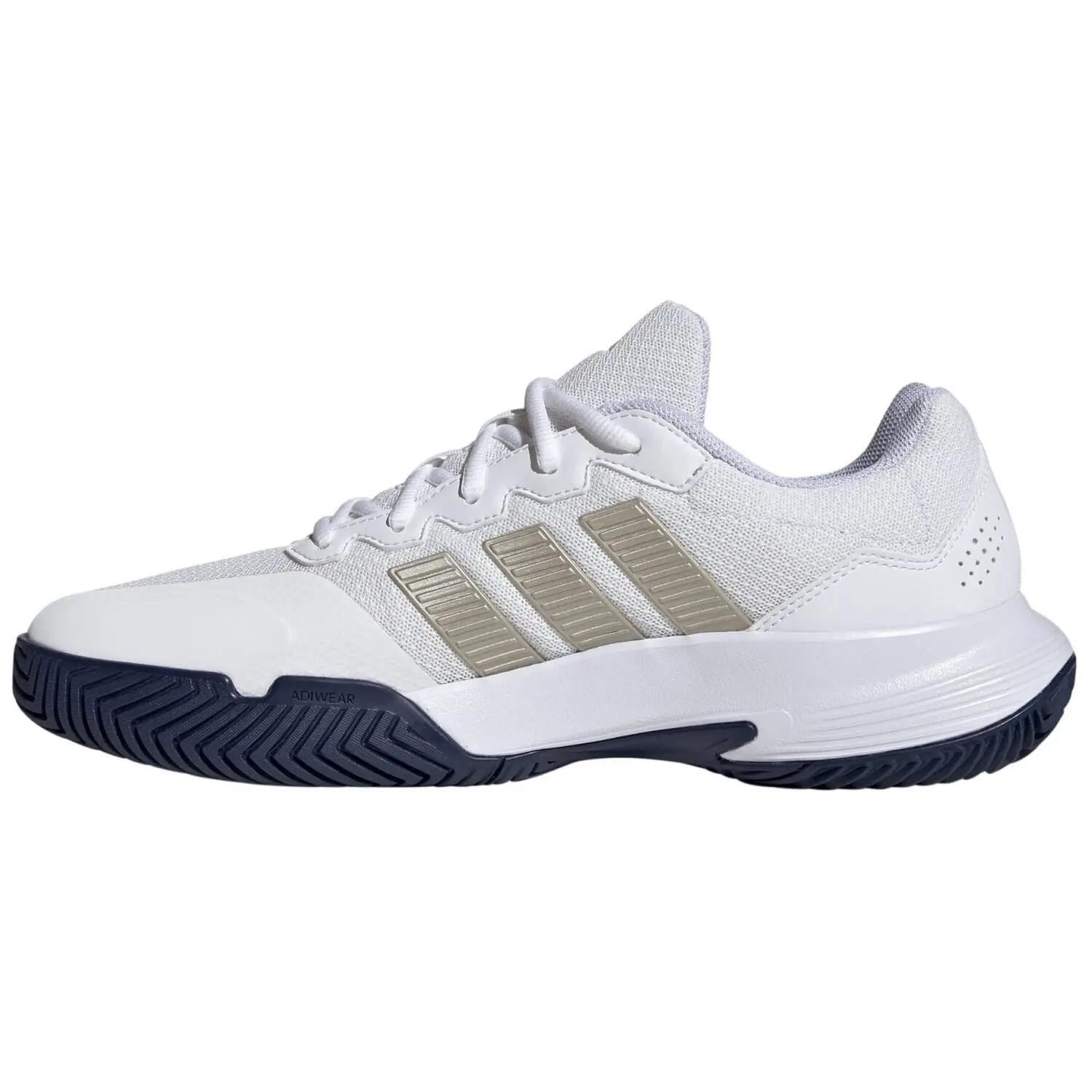 Adidas Gamecourt 2 Branco/prata Ki0782 4/8
