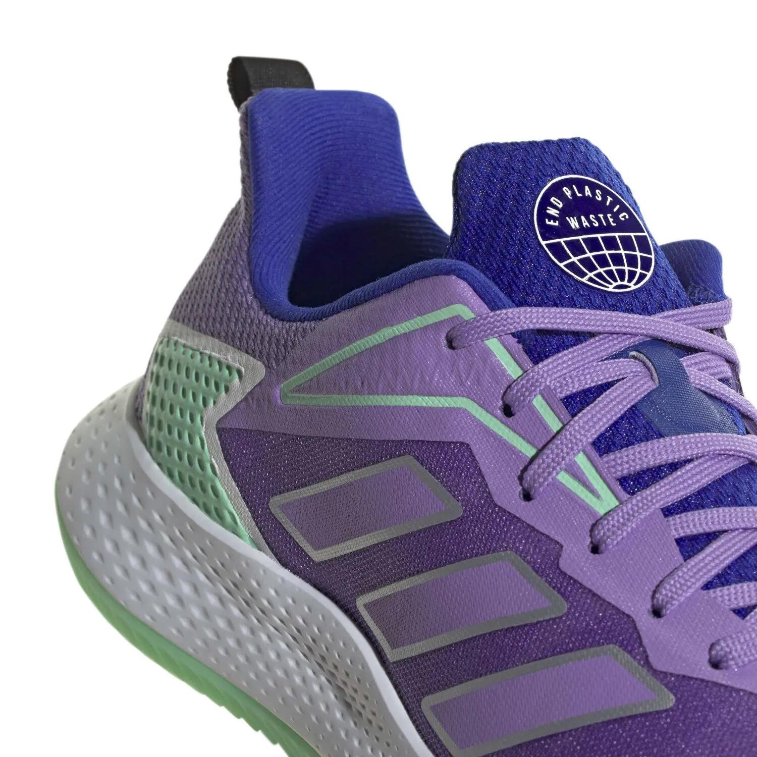 Adidas Defiant Speed Clay  Lila Grün Damen Hq8465 7/8