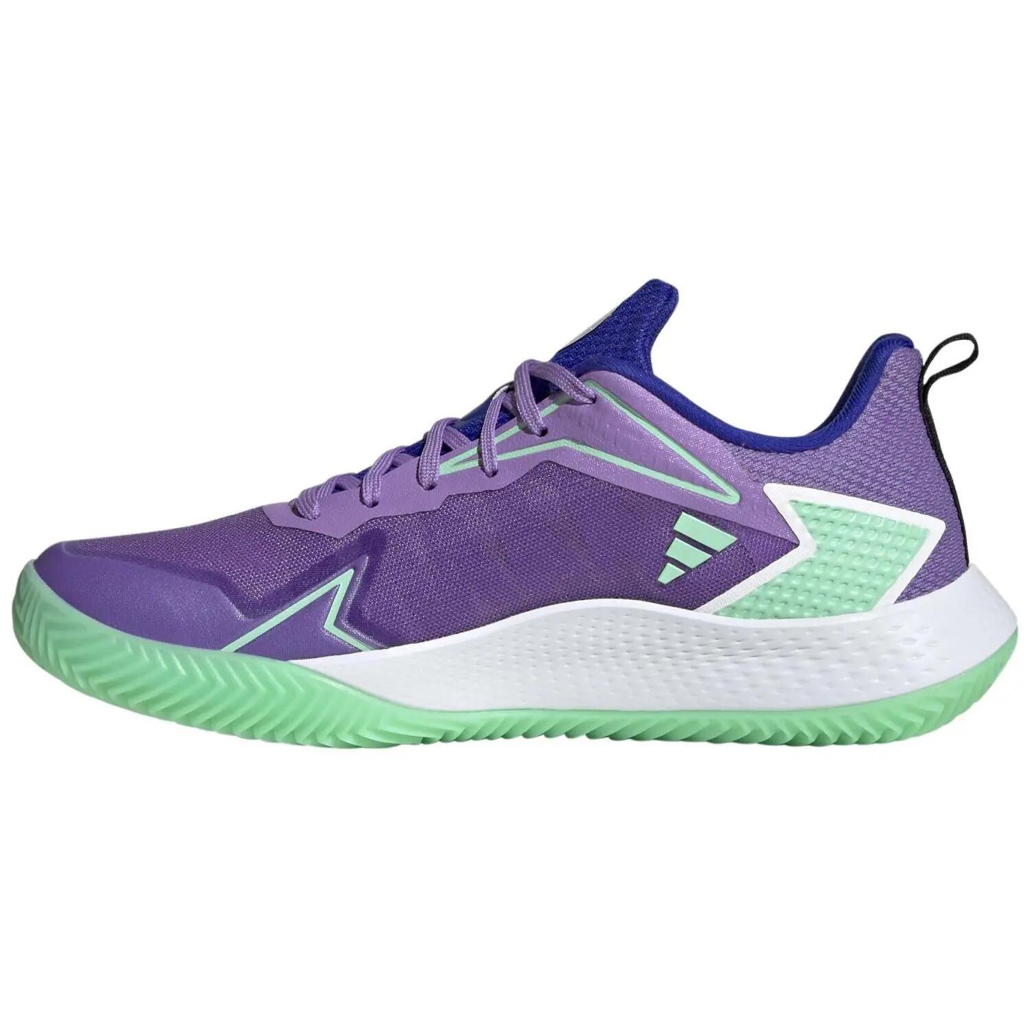 Adidas Defiant Speed Clay  Lila Grün Damen Hq8465 3/8