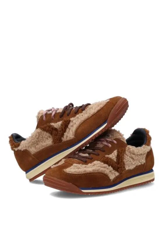 Zapatillas Deportivas Mujer Victoria SATURNO SERRAJE & BORREGUITO Marró 6/6