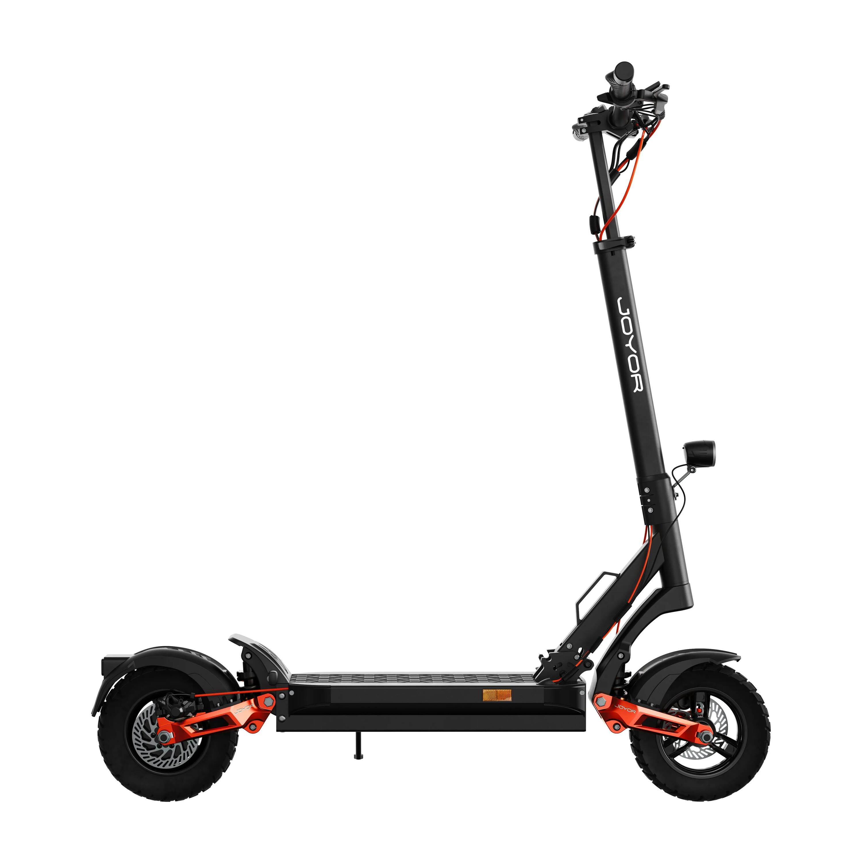 Trottinette électrique adulte T6 ABE 10", batterie 48V 18Ah, double amortisseurs 4/7