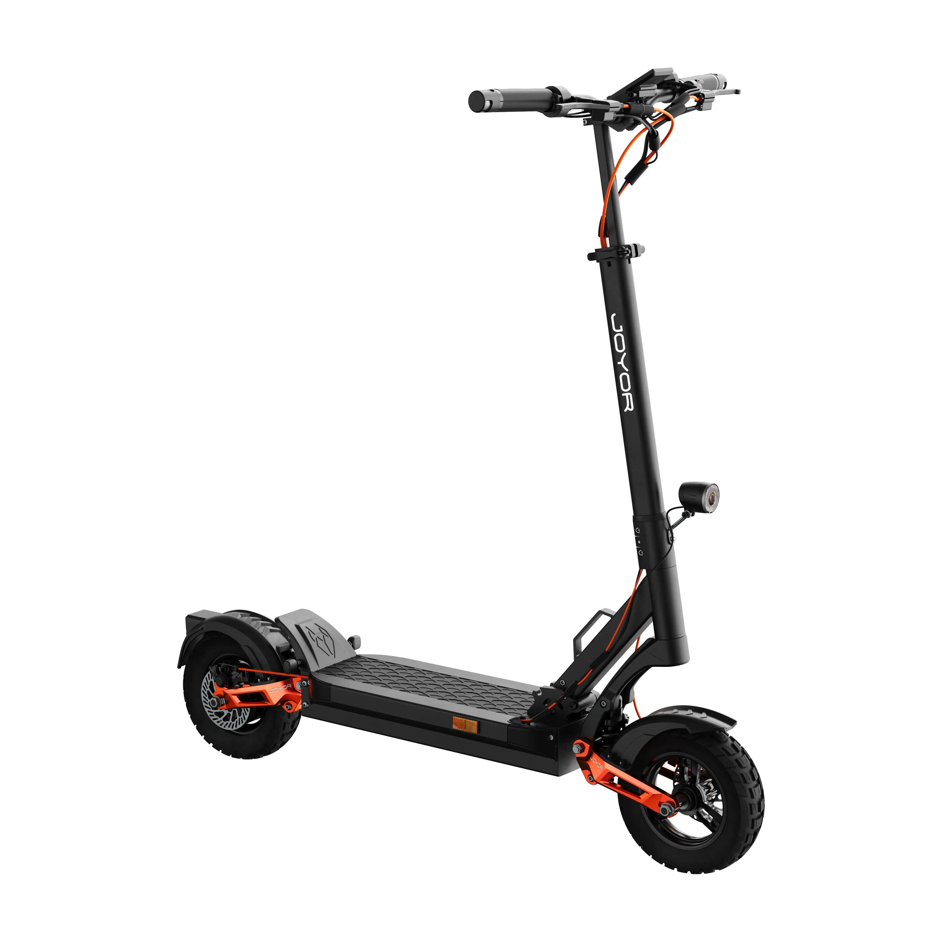 Trottinette électrique adulte T6 ABE 10", batterie 48V 18Ah, double amortisseurs 3/7