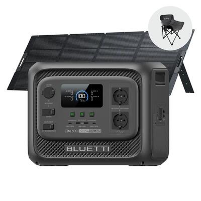 Elite 300+350W BLUETTI Station électrique portable 3014Wh pour RVsecours maison