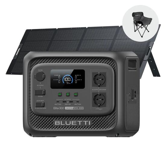 Elite 300+350W BLUETTI Station électrique portable 3014Wh pour RVsecours maison