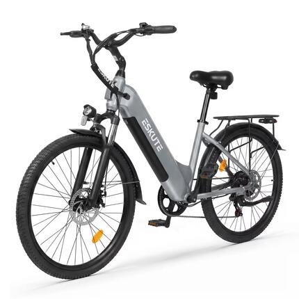 Vélo électrique C202 26", moteur 250W, batterie amovible 48V 17,5Ah, 7 vitesses