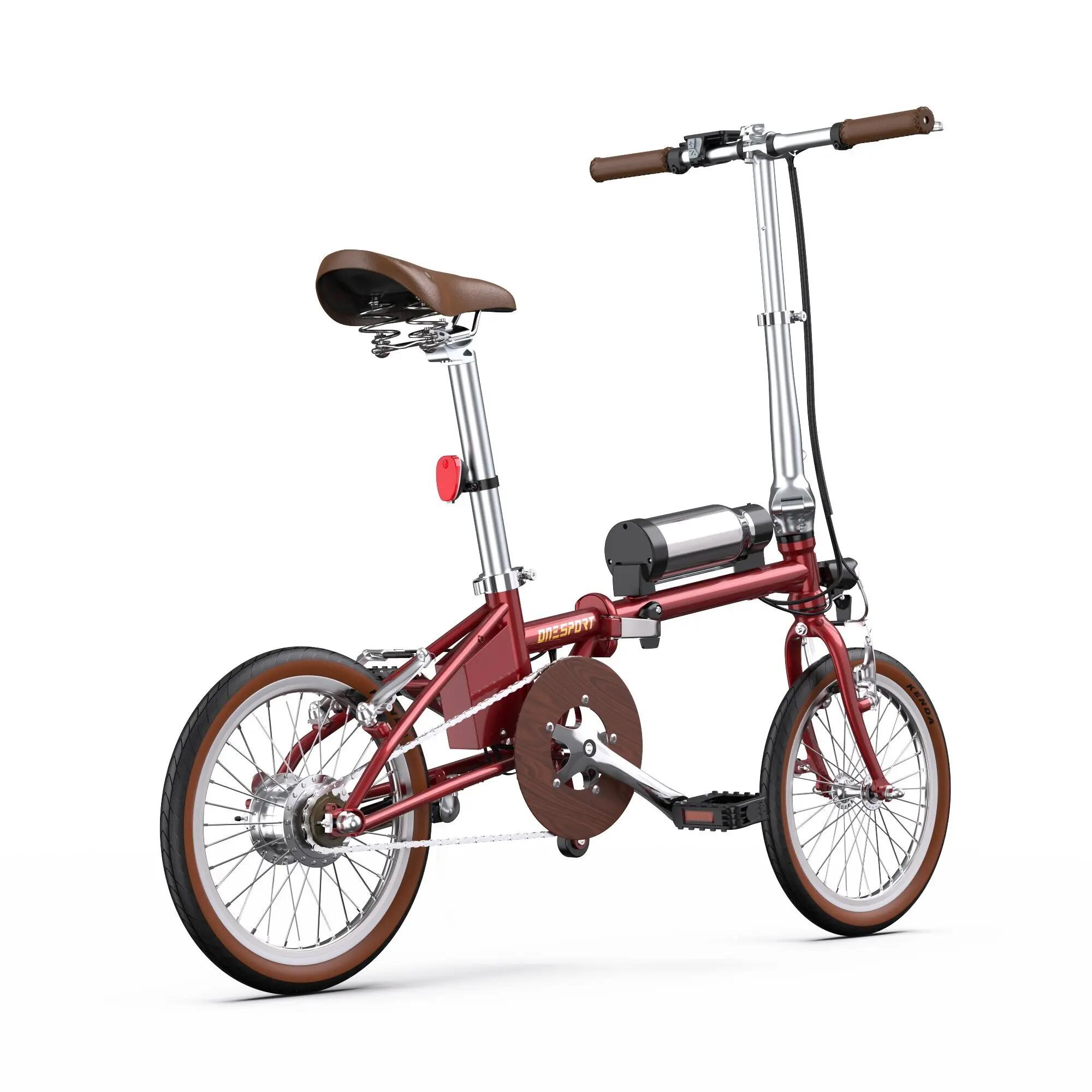 Rowerek miejski elektryczny Onesport OT12 27.5" silnik 250W bateria 36V 13Ah 3/7