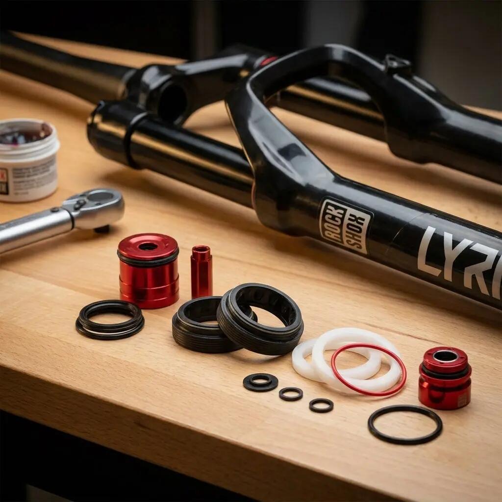 Widelec Rockshox Kit Service 200h/1an Lyrik C2/Pike B3 Sel+ Ult 2020 2/3