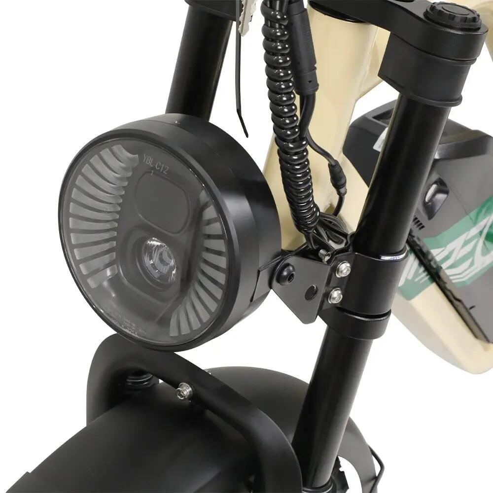 Bici eléctrica off-road W66 adulto, neumático 20" ancho, batería 48V 13,5Ah 5/7