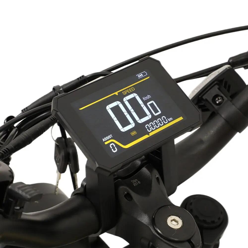 Bici eléctrica off-road W66 adulto, neumático 20" ancho, batería 48V 13,5Ah 4/7