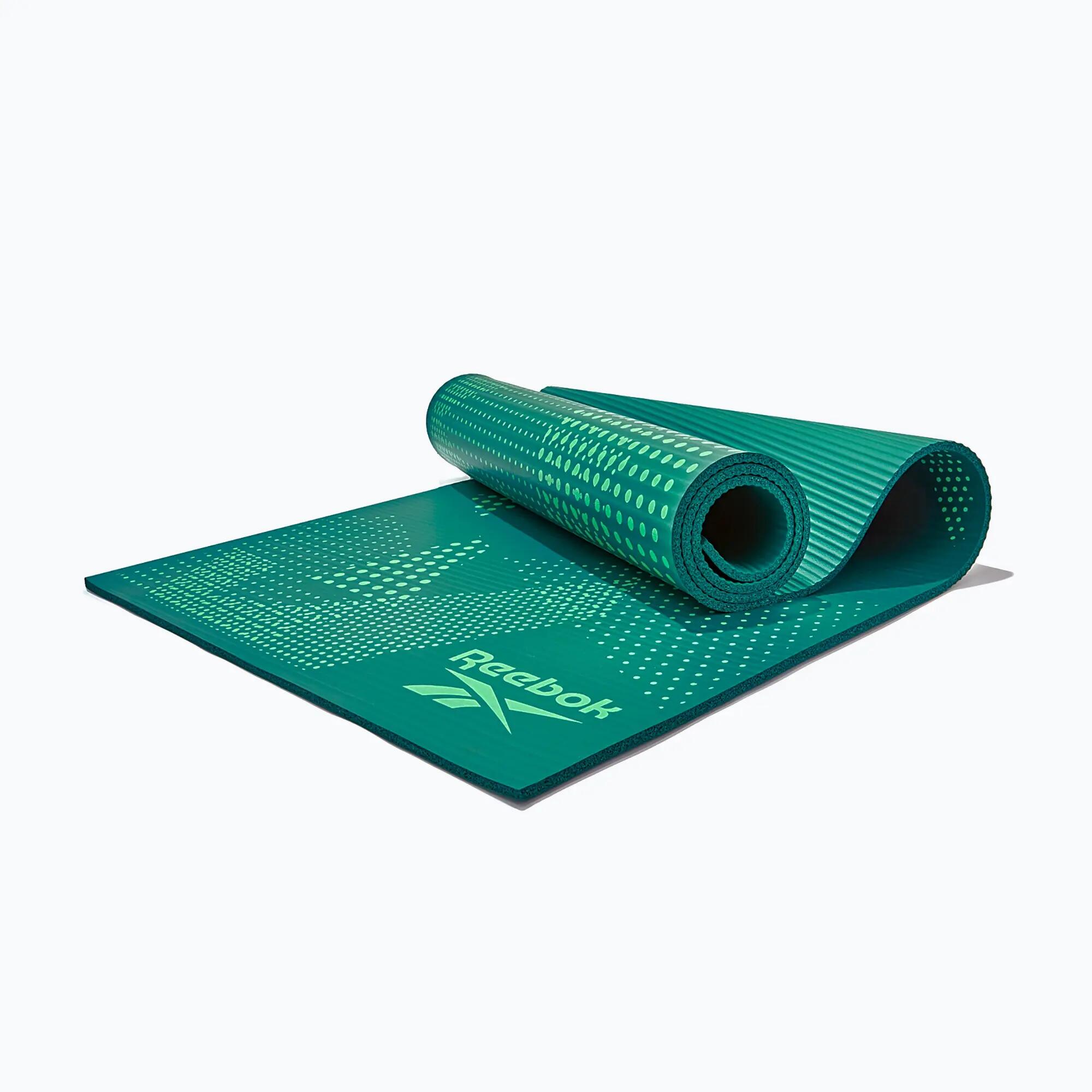 Mata fitness Reebok 7 mm zielona 5/7