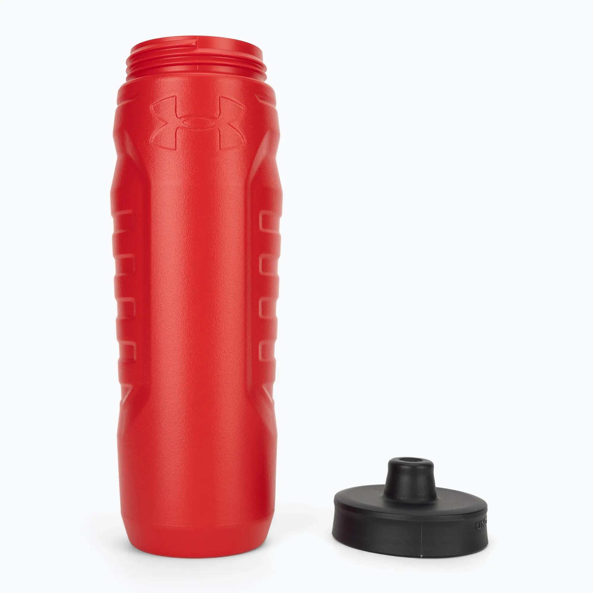 Bidon treningowy czerwony Under Armour Sideline Squeeze 950 ml 5/6