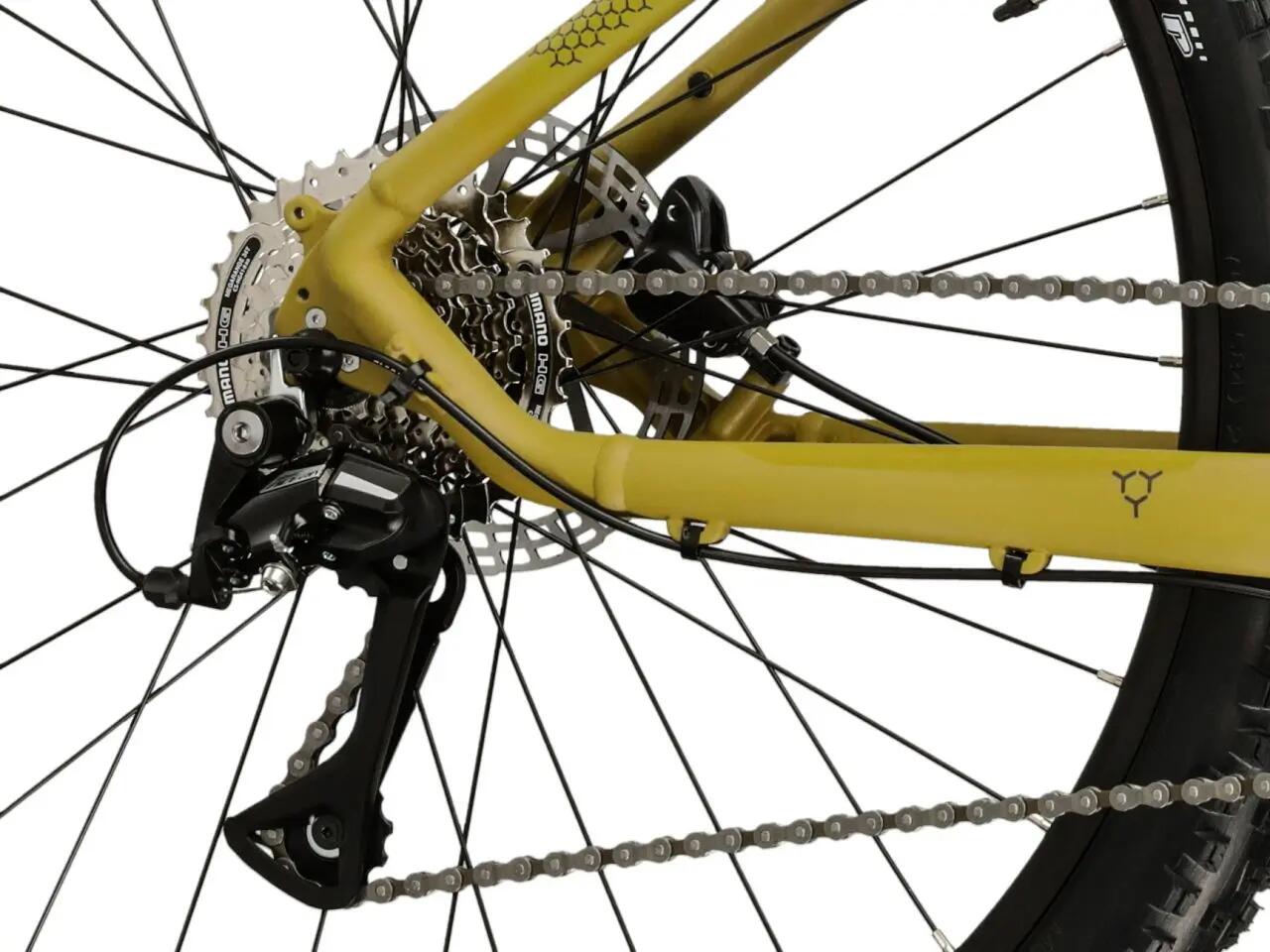 Rower górski MTB Kross Hexagon 4.0 27,5" M(17") 16 biegów brązowy/szary matowy 7/7