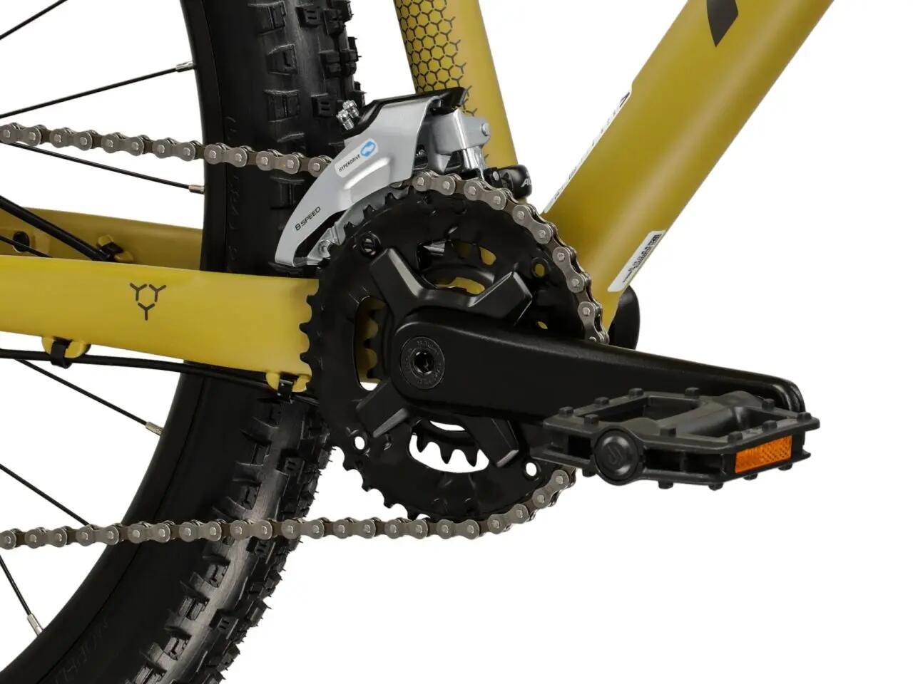 Rower górski MTB Kross Hexagon 4.0 27,5" M(17") 16 biegów brązowy/szary matowy 6/7