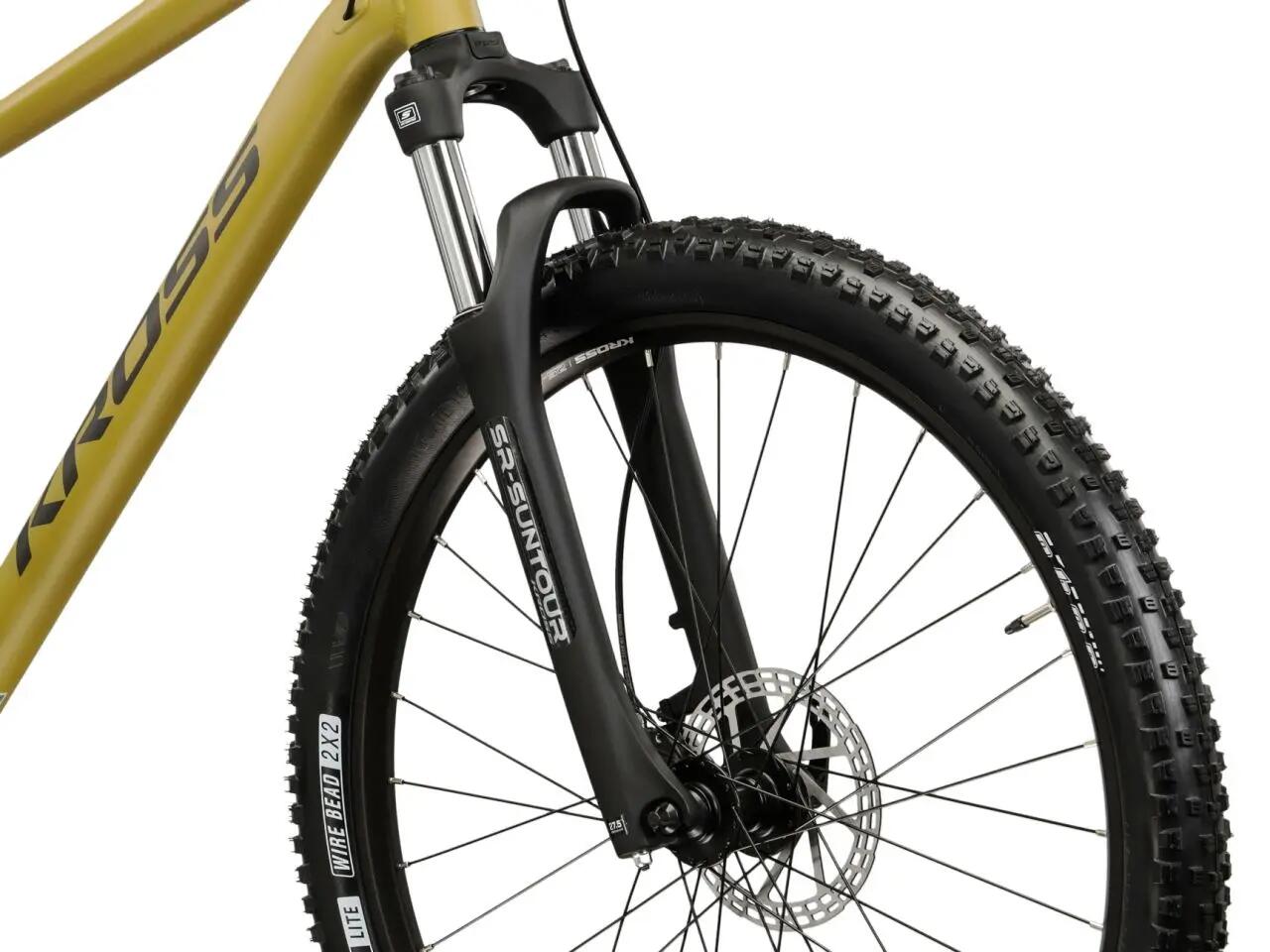 Rower górski MTB Kross Hexagon 4.0 27,5" M(17") 16 biegów brązowy/szary matowy 5/7