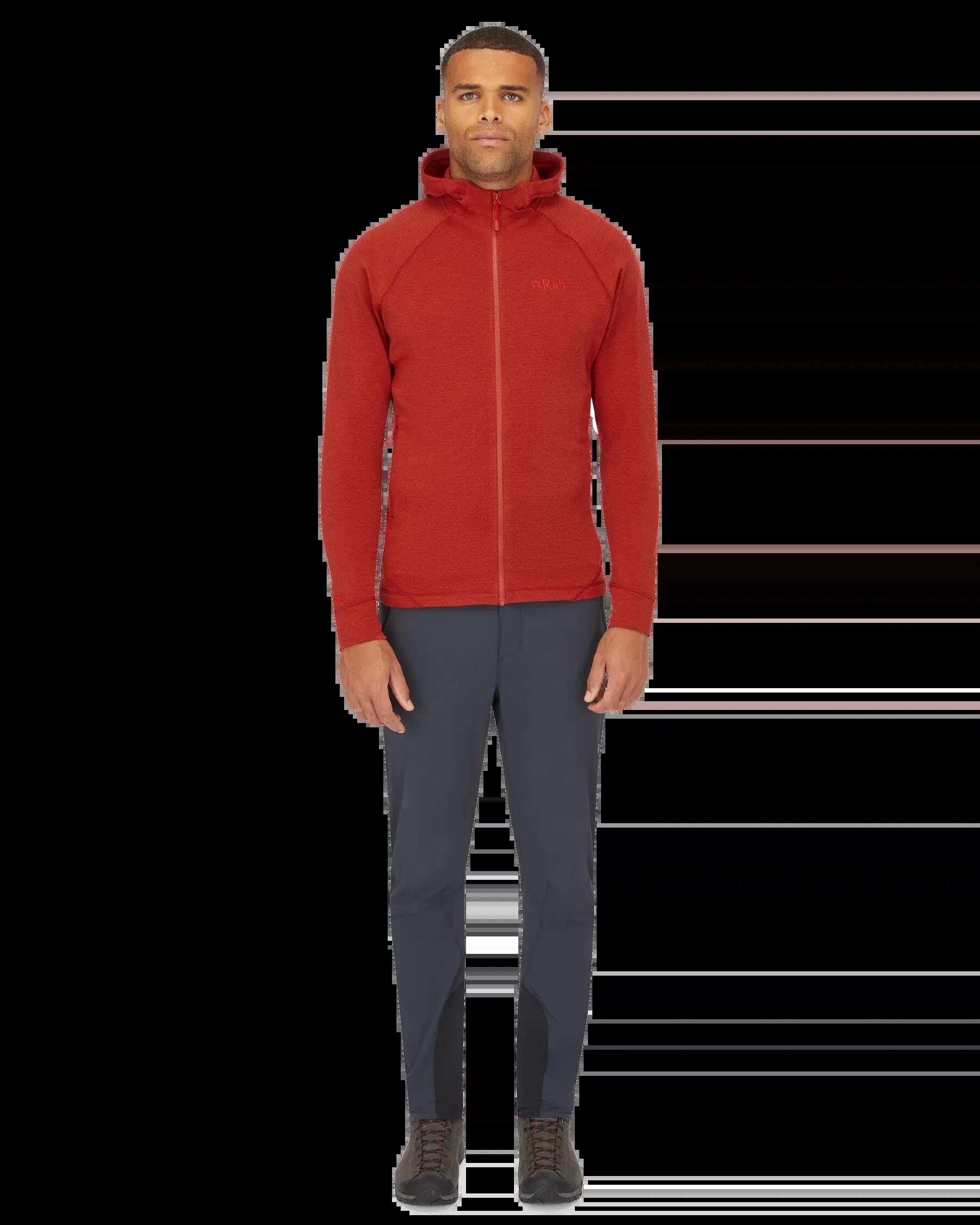 Rab Nexus Fleece Hoody Tuscan Red -  5