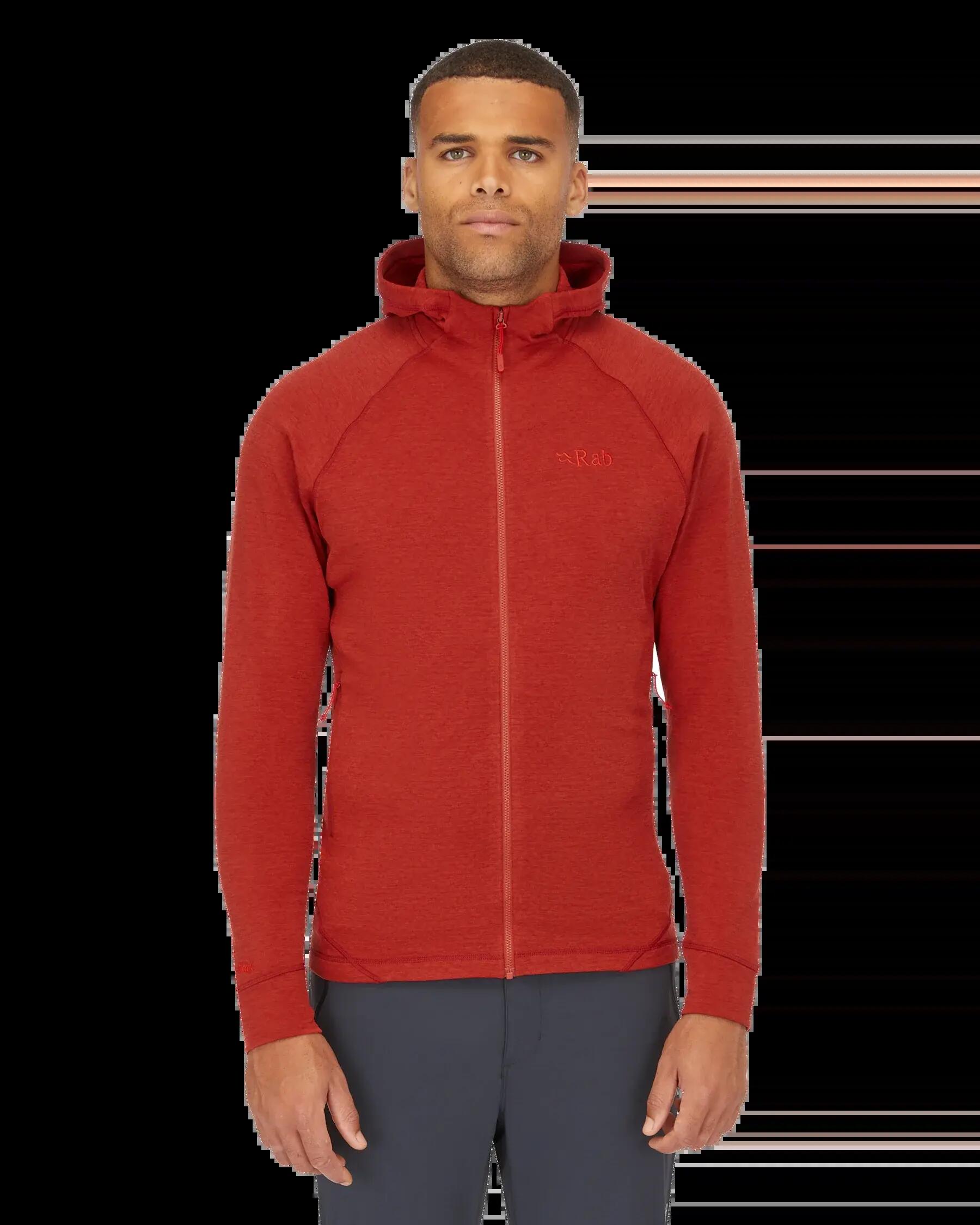 Rab Nexus Fleece Hoody Tuscan Red -  3