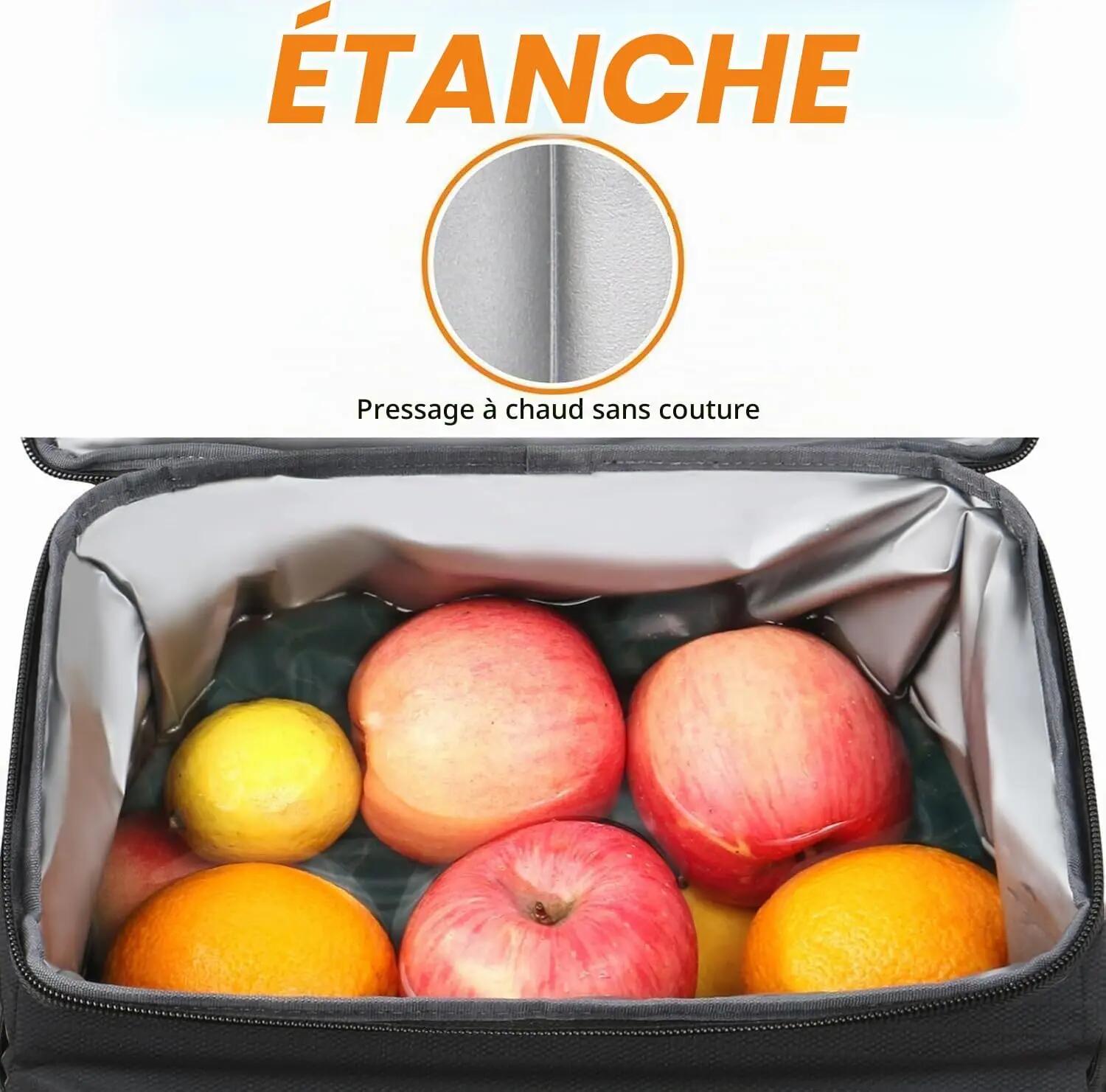 Mixte Camping Sac isotherme 34L étanche double couche CoolMax 3/3