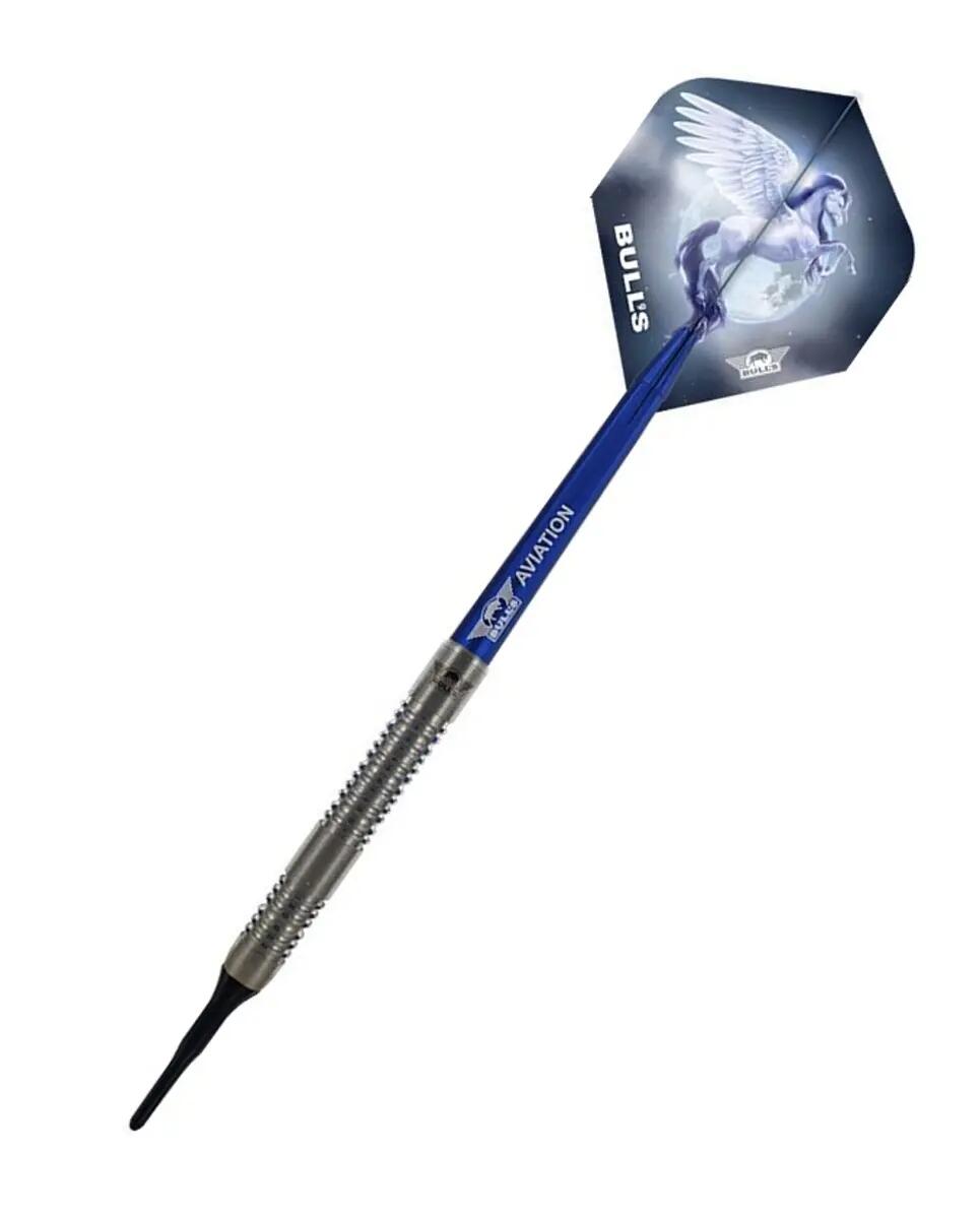 Blue Pegasus 95% B 95% Tungsten Softtip Dartpijlen 2/5