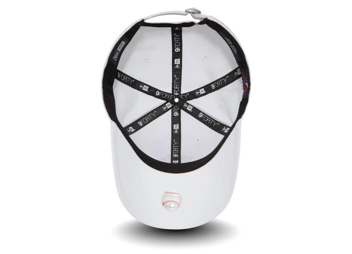 kšiltovka NEW ERA 940 MLB League Basic NEYYAN WHITE/BLACK 3/5