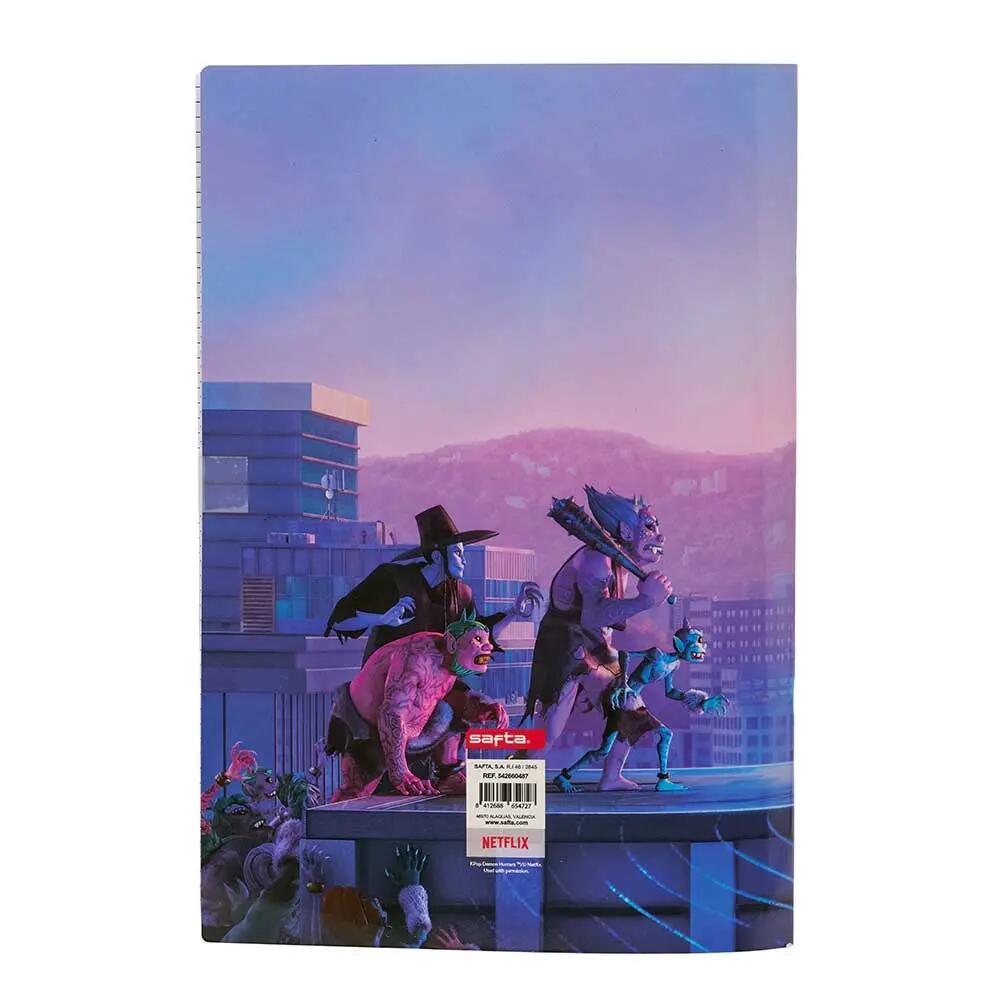 Caderno A4 K-Pop Demon Hunters Stationery 20,5 x 29,7 cm Kpop 2/3