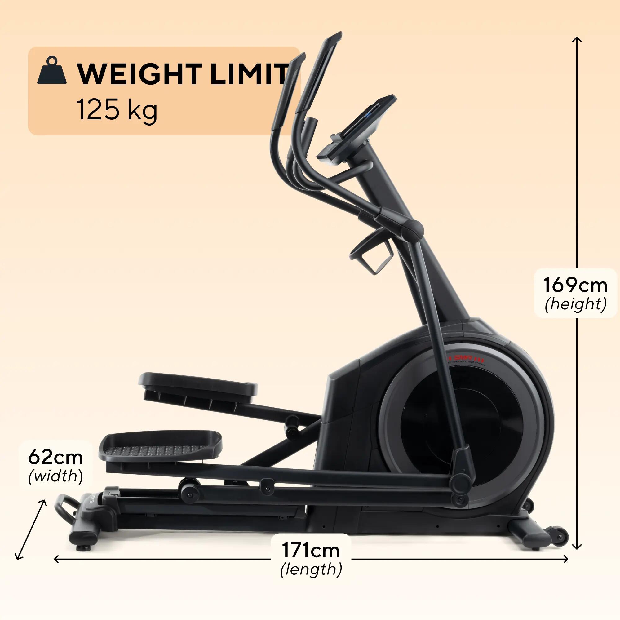 Vélo elliptique Carbon EL / 18 niveaux de résistance 3/8