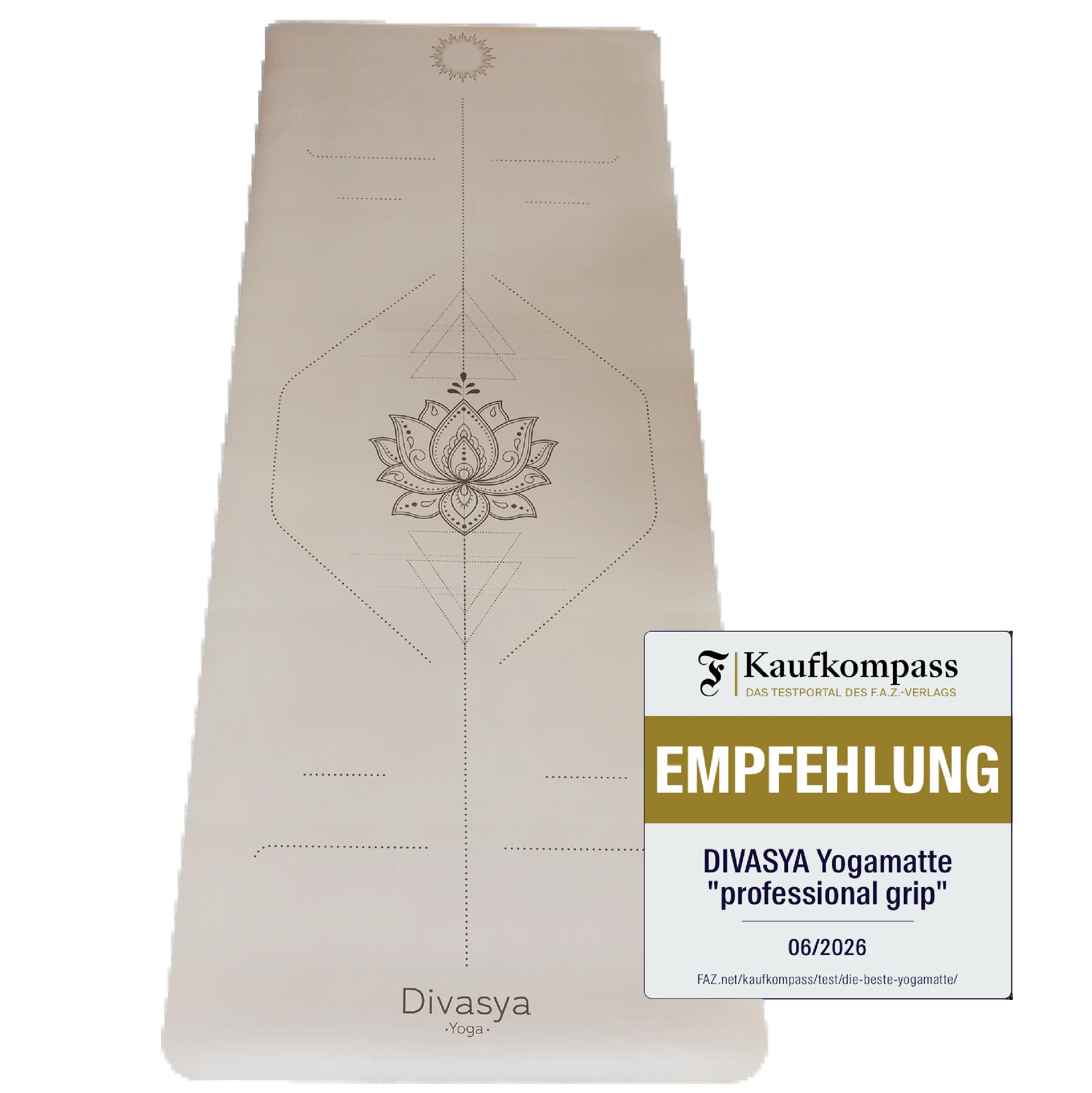 Esterilla de yoga antideslizante, caucho natural y EcoPU japonés, 8 yoga diseños 8/8