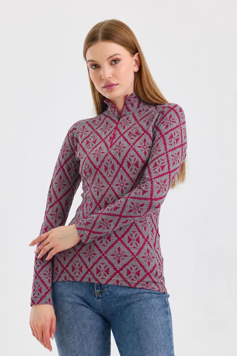 Venus - Koszulka termoaktywna 100% wełna merino (230 g/m²) S, Różowy 5/7