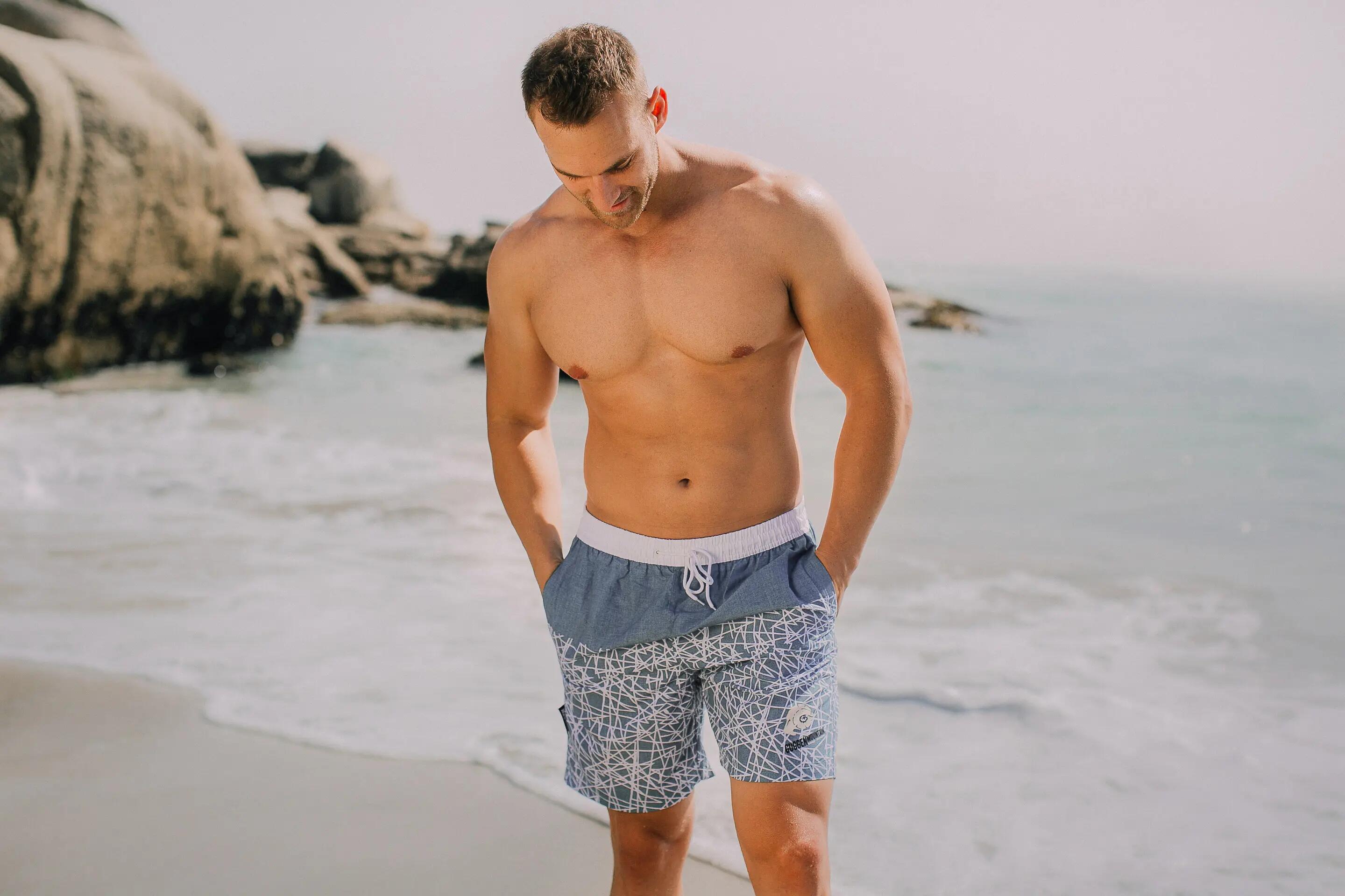 1609 Boardshort Short Maillot de bain homme à séchage rapide 2/8