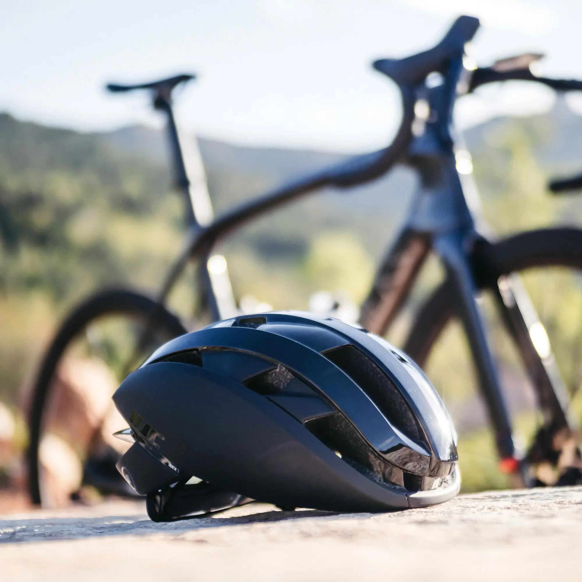 Casque Ibex 3 Road - Matt Gloss Black 3/7