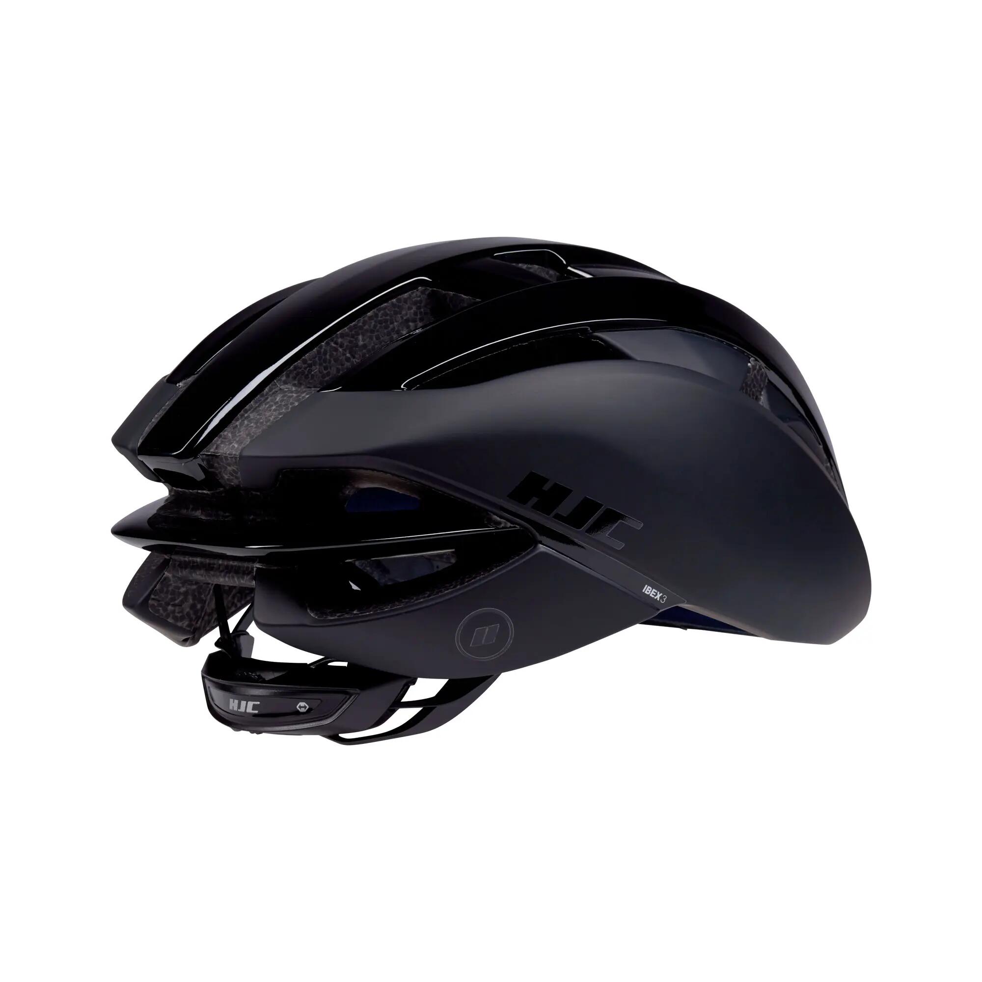 Casco de carretera Ibex 3 - Negro mate brillante 5/7