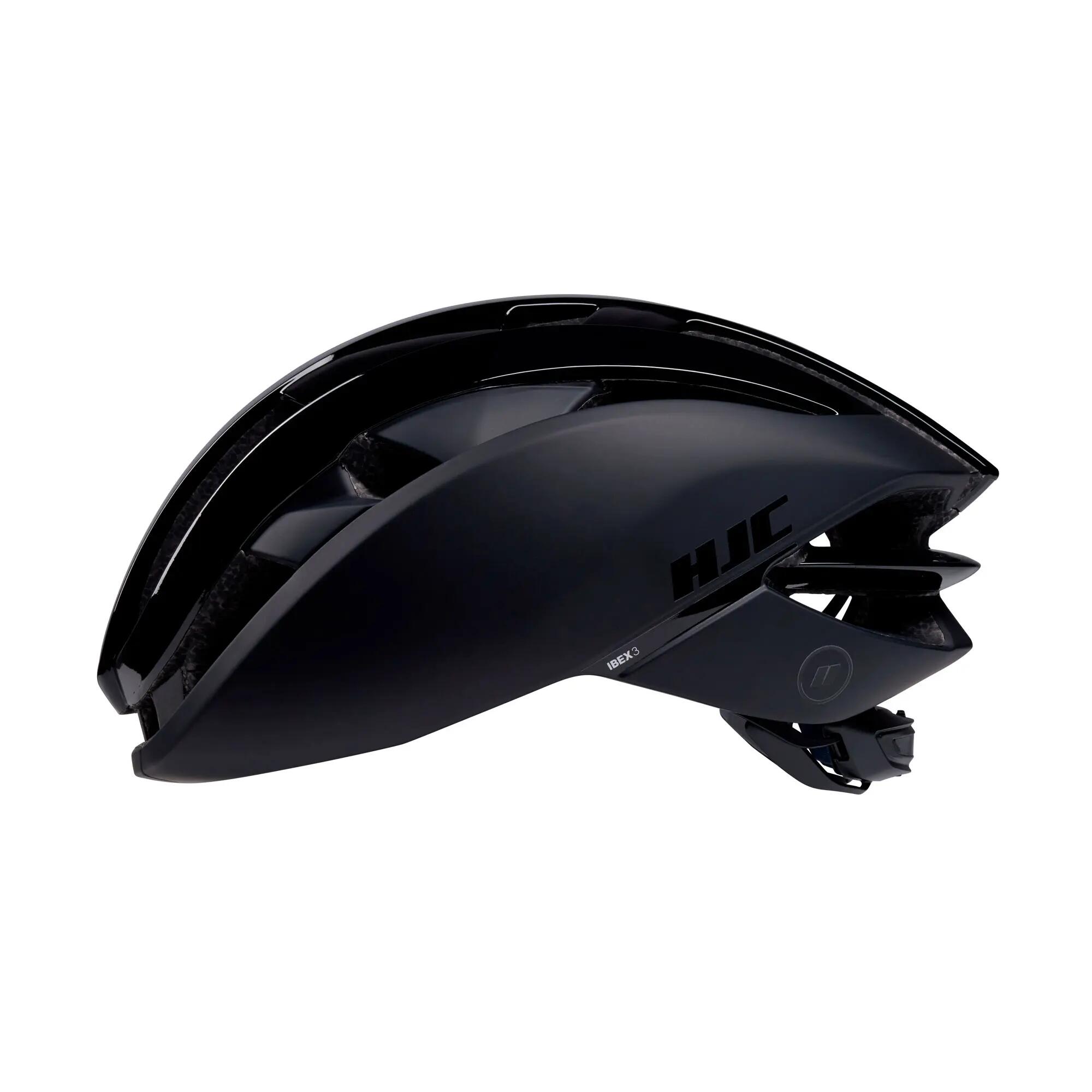 Casco de carretera Ibex 3 - Negro mate brillante 2/7
