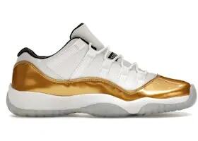 Chaussures - Marche sportive - Enfants - 11 Retro - Blanc/Or/Noir 3/3