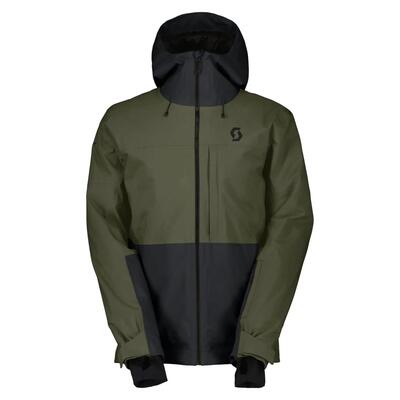 Scott ultimate dryo 10 ski jas heren groen/zwart