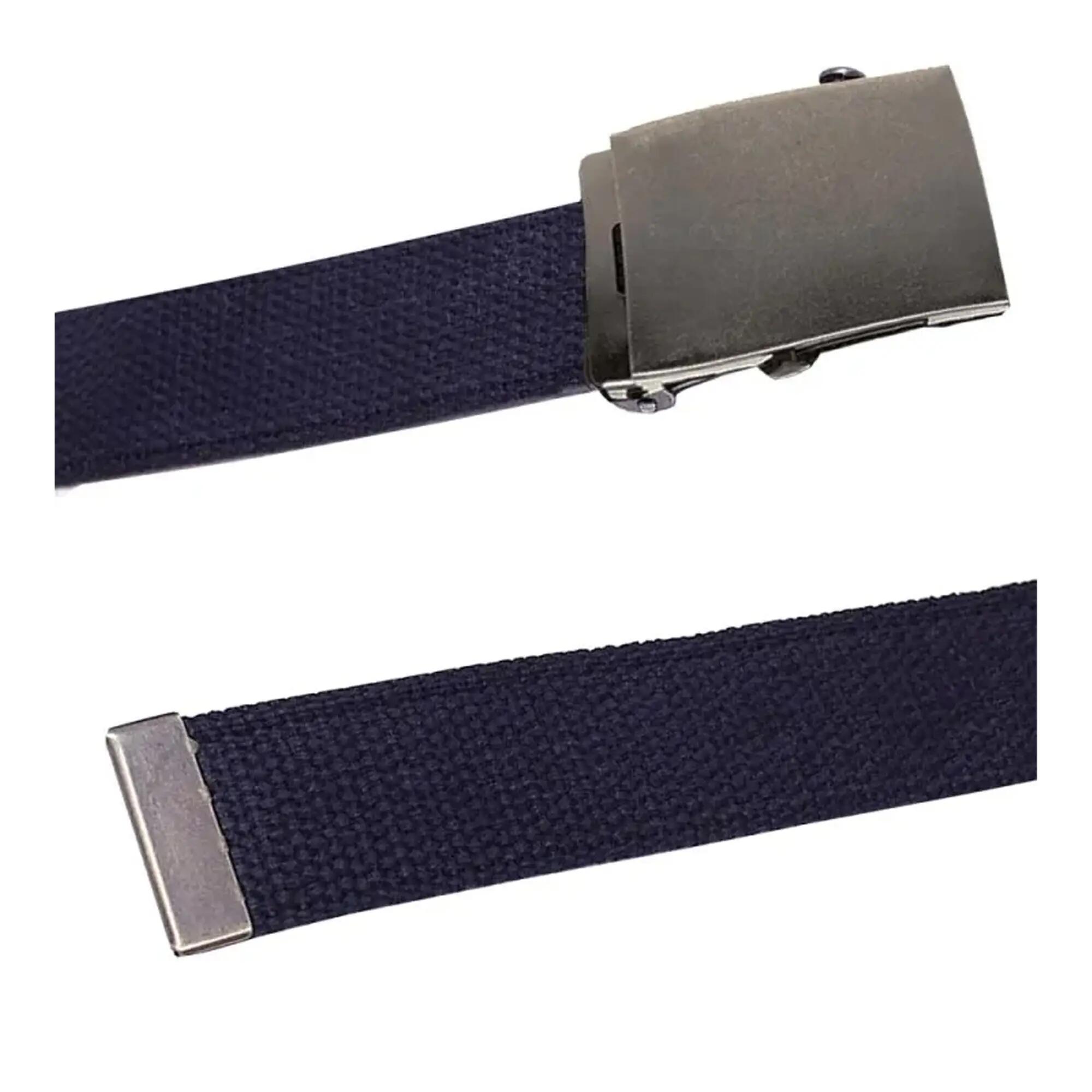 Taillengürtel "D555 Edward", Gurtband Herren Marineblau 2/3