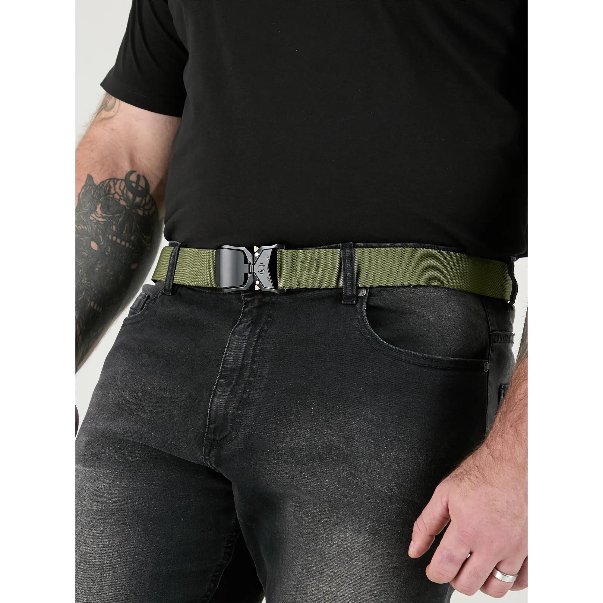 Resistente Cintura Duke D555 Dale Verde Kaki 2/4
