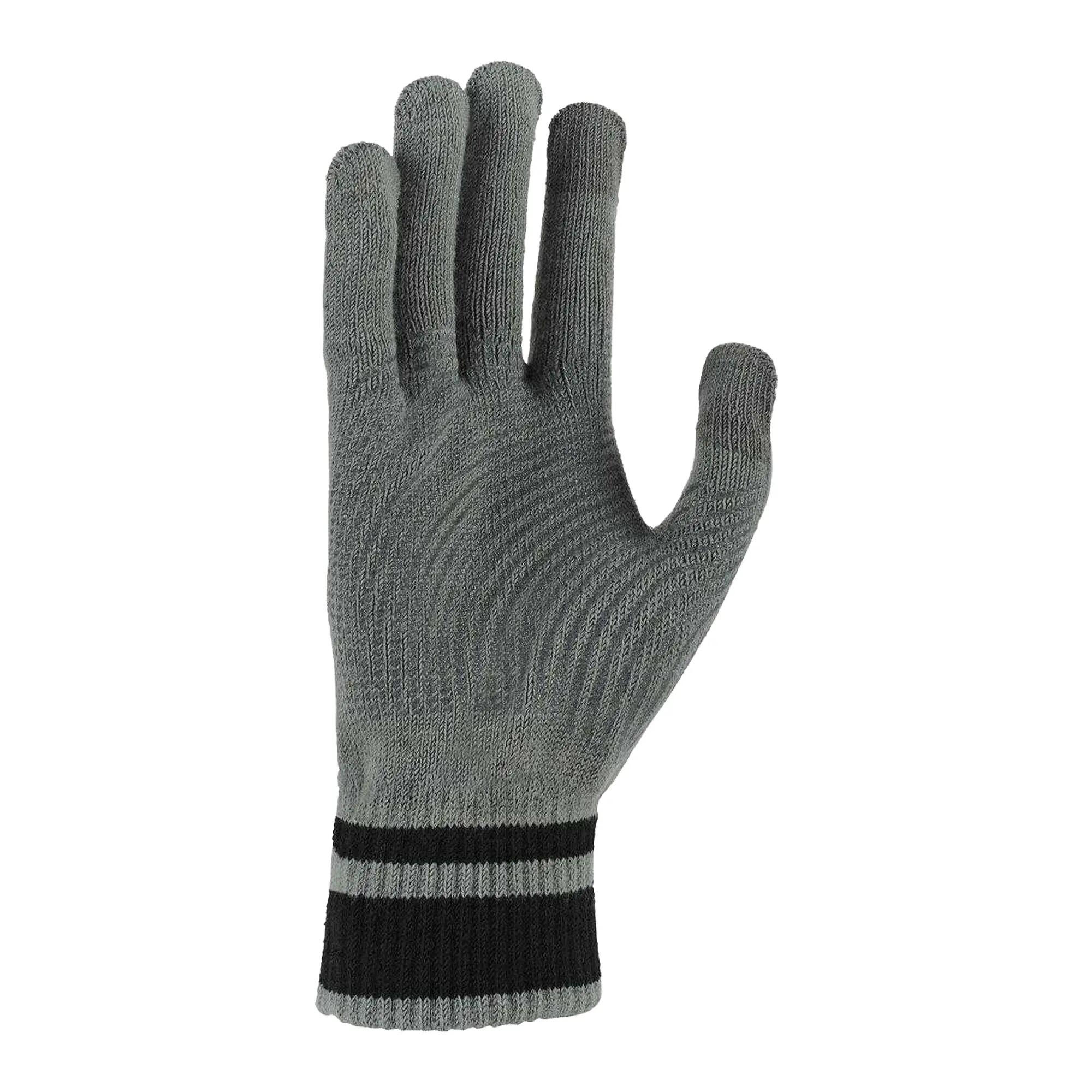 Uomo Antiscivolo Lavorato A Maglia Guanto Nike Grigio 2/4