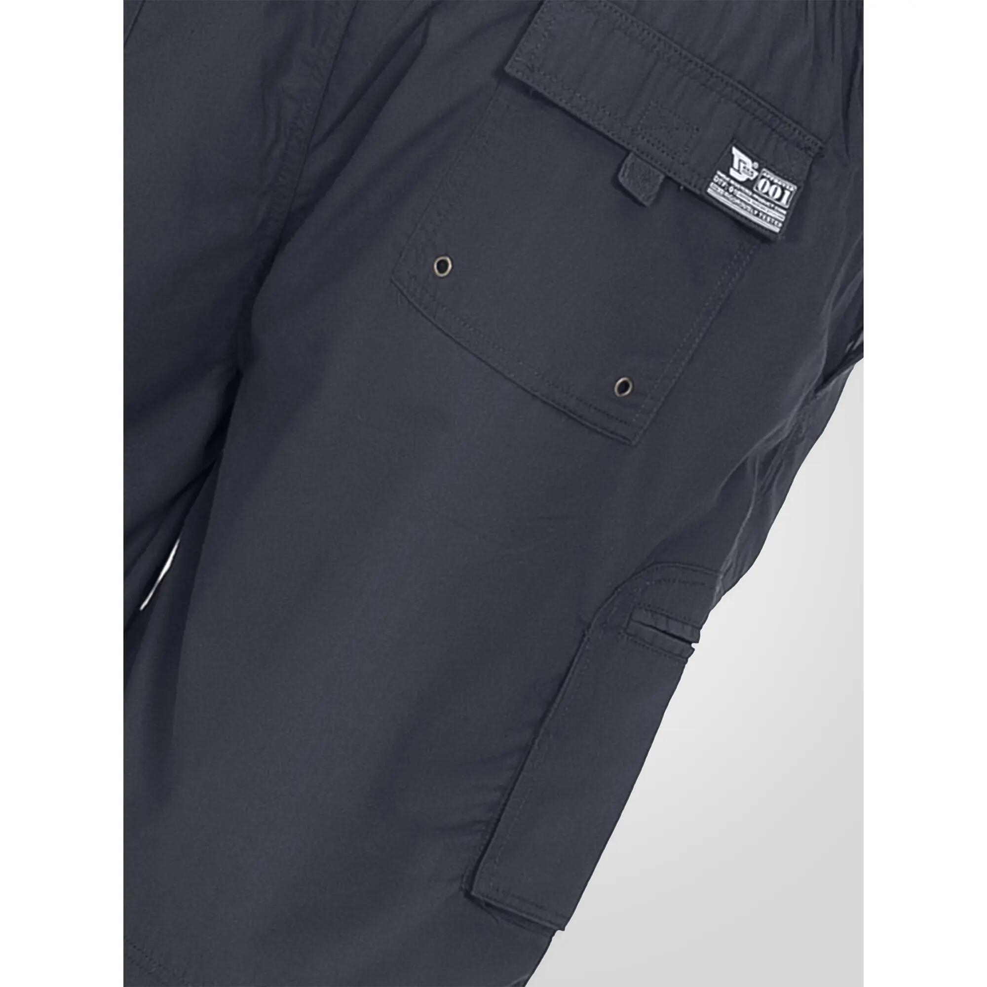 Pantaloncini Cargo Kingsize Uomo Duke D555 Nick Grigio 3/6