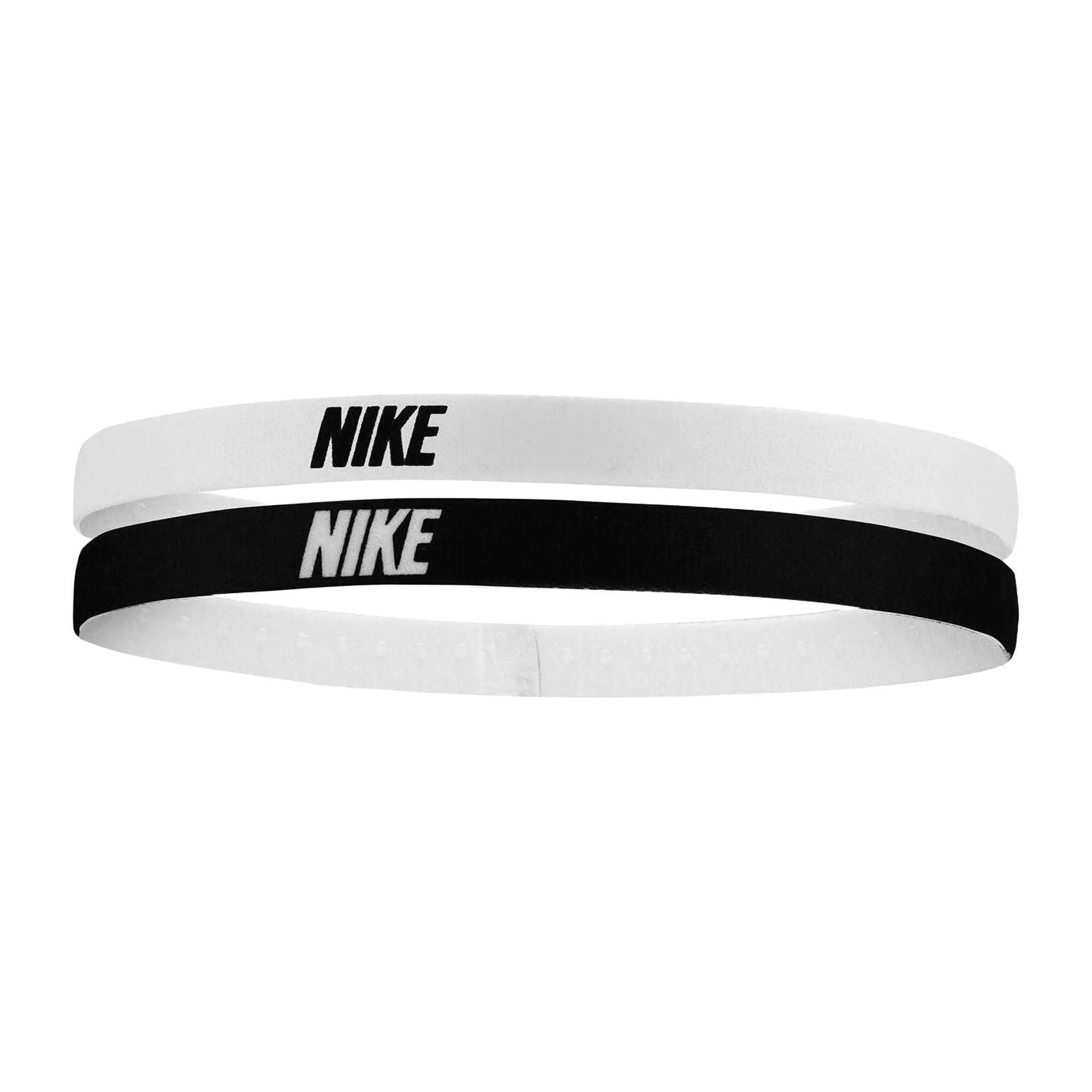"Classic" Haarband(6erPack) Damen und Herren Weiß/Schwarz 2/4
