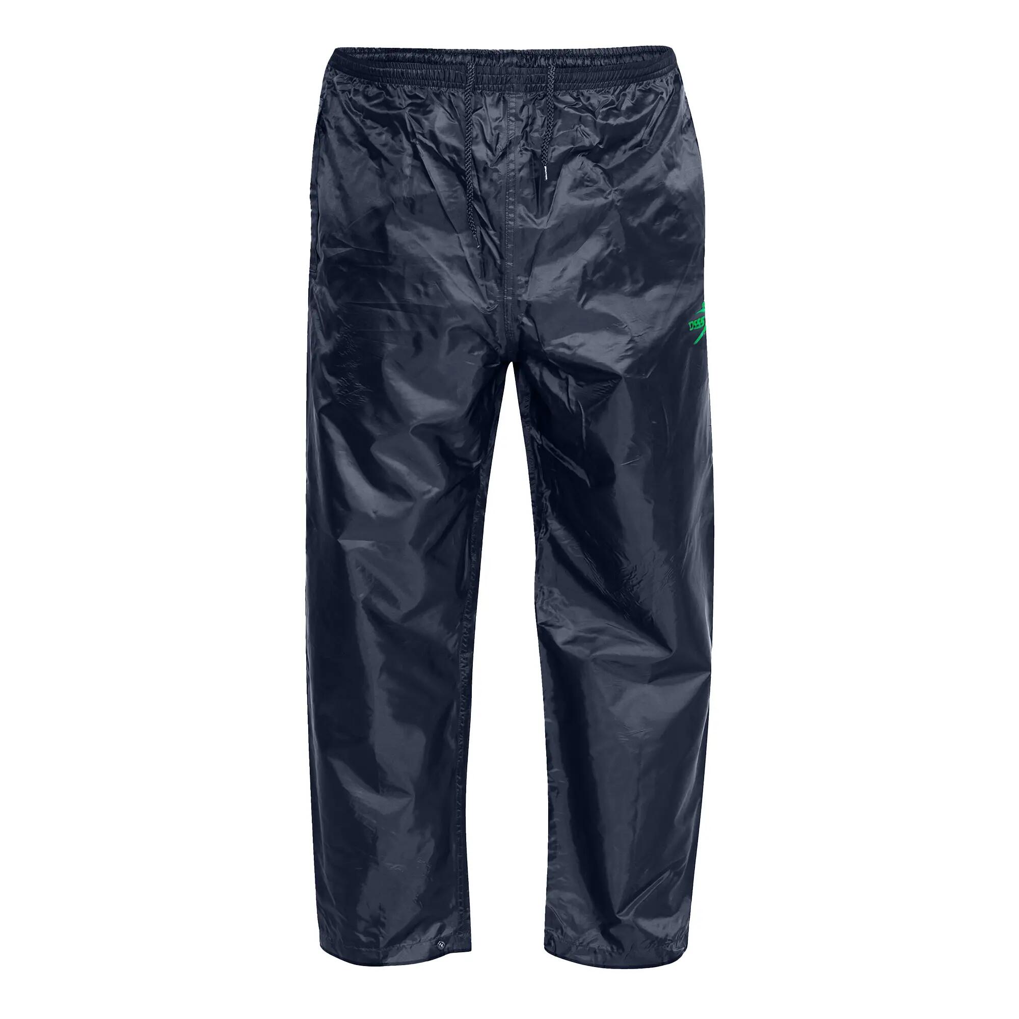 Mens D555 Elba Packaway Kingsize Over Trousers (Navy) 2/6