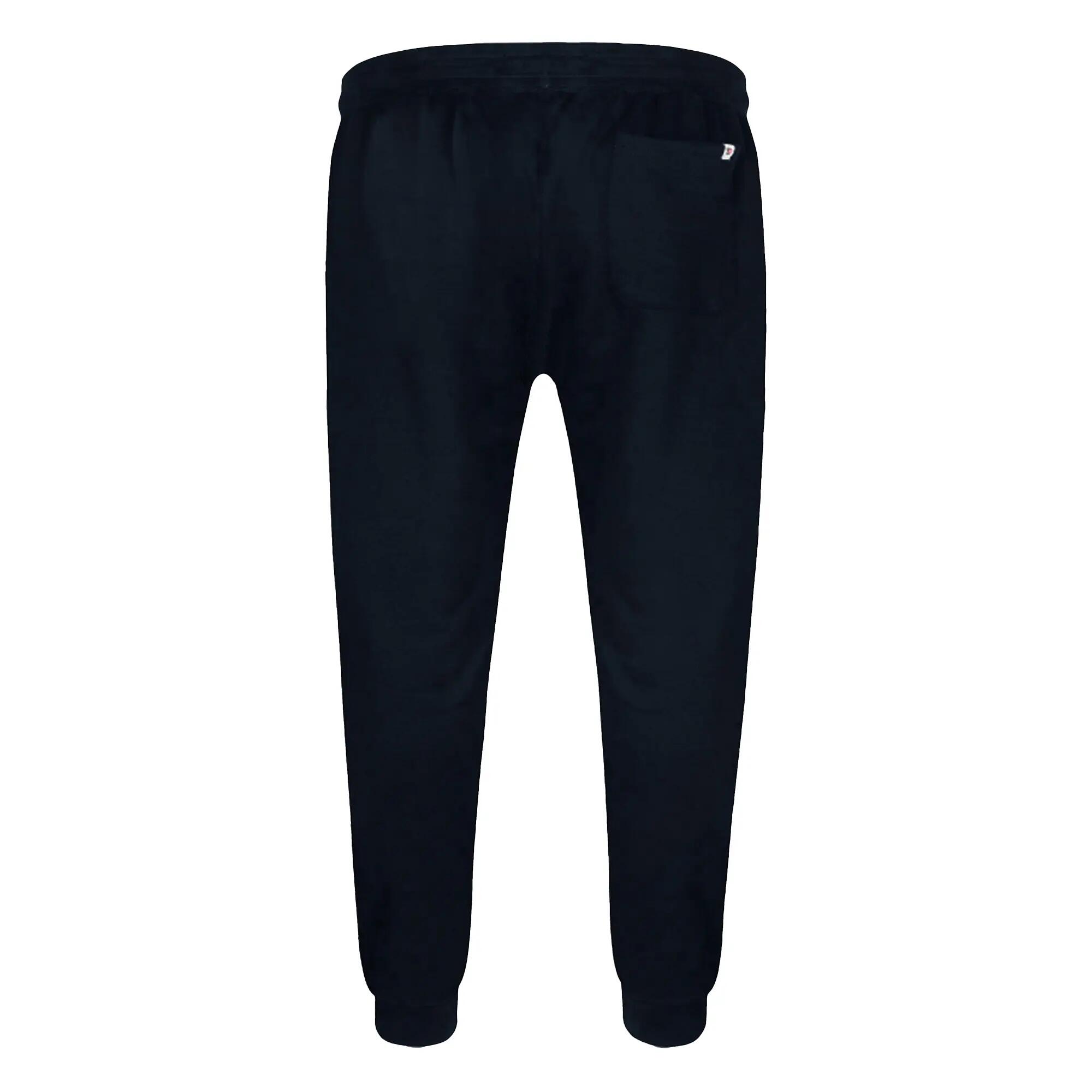 Mens D555 Brandon Cuffed Kingsize Jogging Bottoms (Navy) 3/6